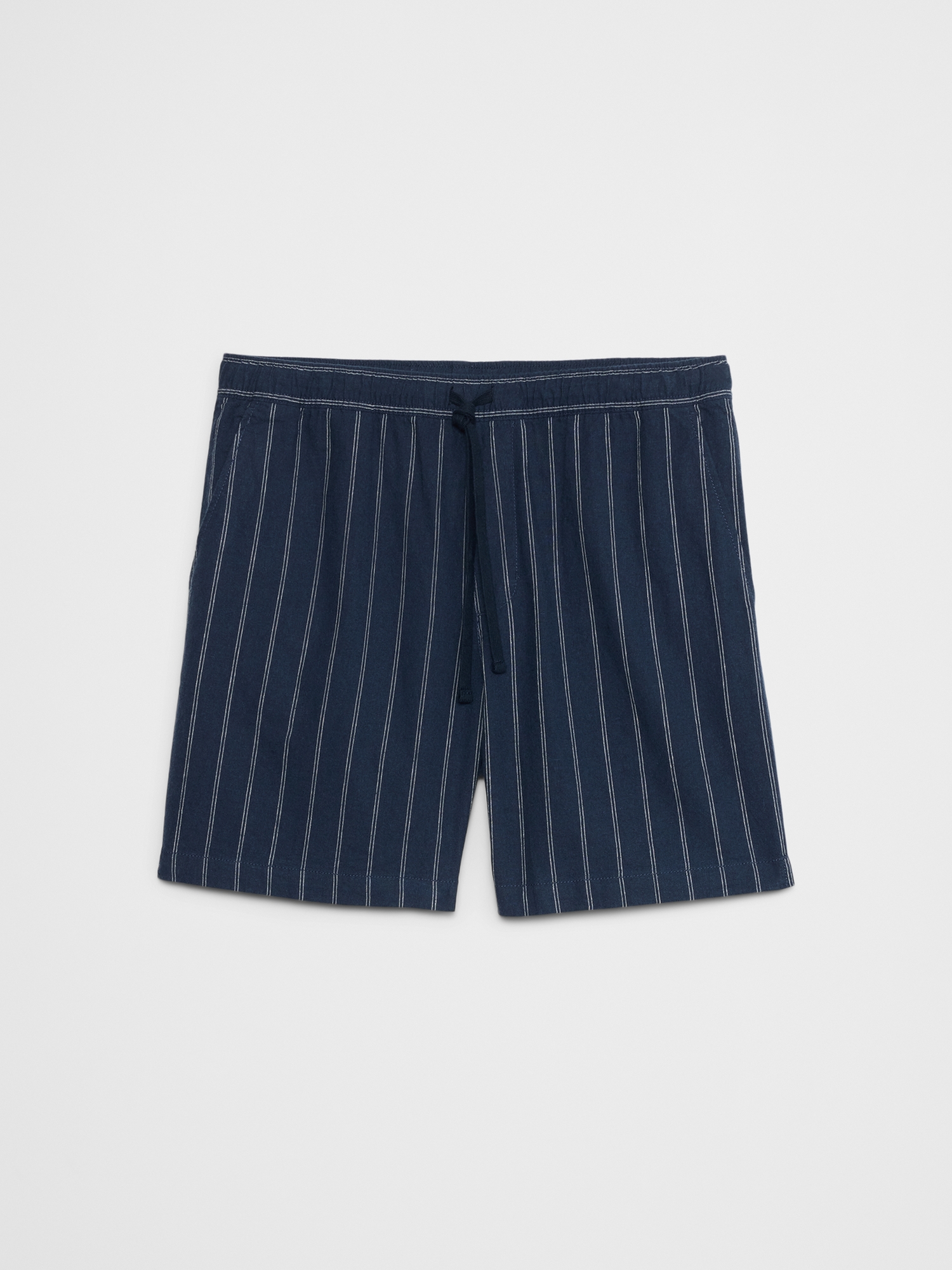 Image number 7 showing, 7" Linen-Blend Deck Short
