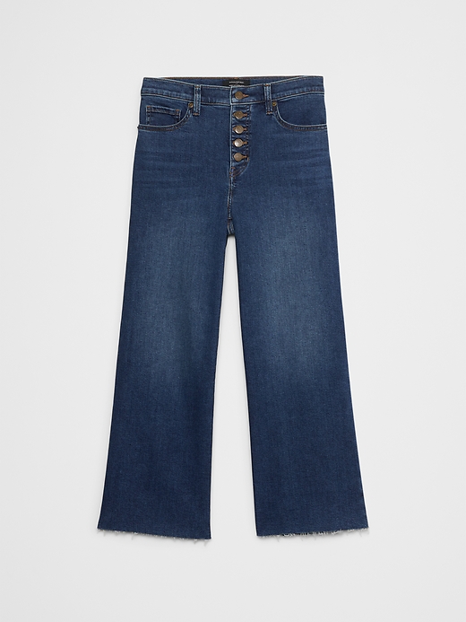 Wide-Leg High-Rise Cropped Jean | Banana Republic Factory