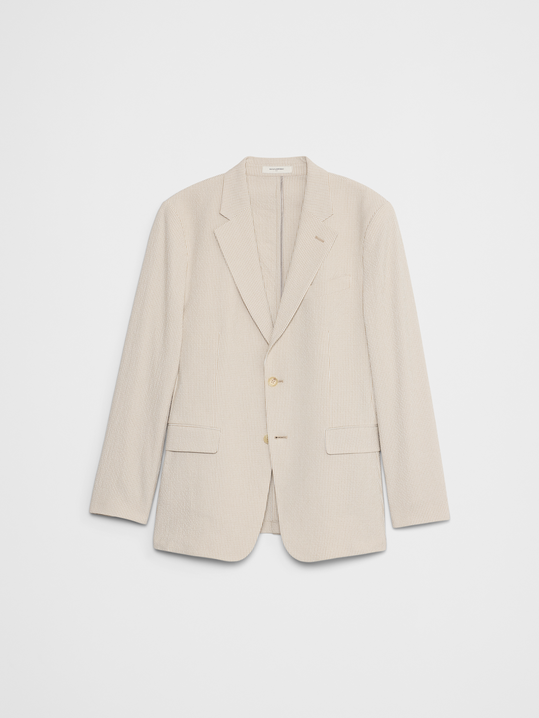Tailored-Fit Seersucker Suit Jacket | Banana Republic Factory