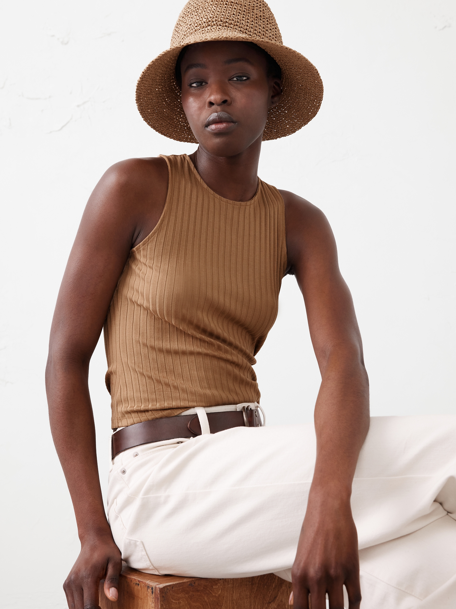 Image number 3 showing, Wide Ribbed Tank