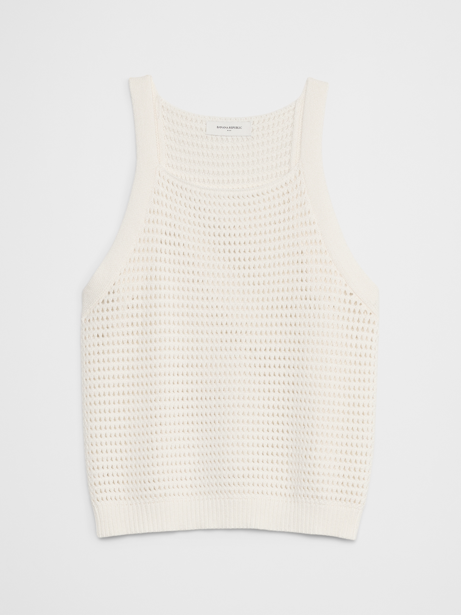 Open Stitch Sweater Tank