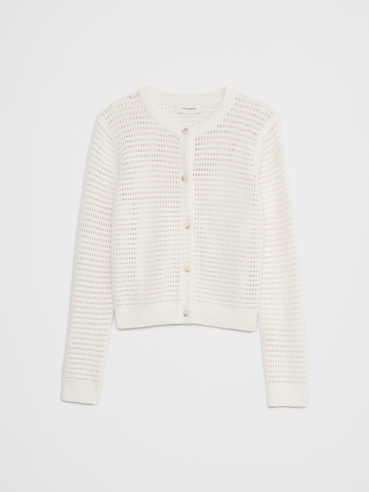 Open Stitch Cardigan Sweater | Banana Republic Factory
