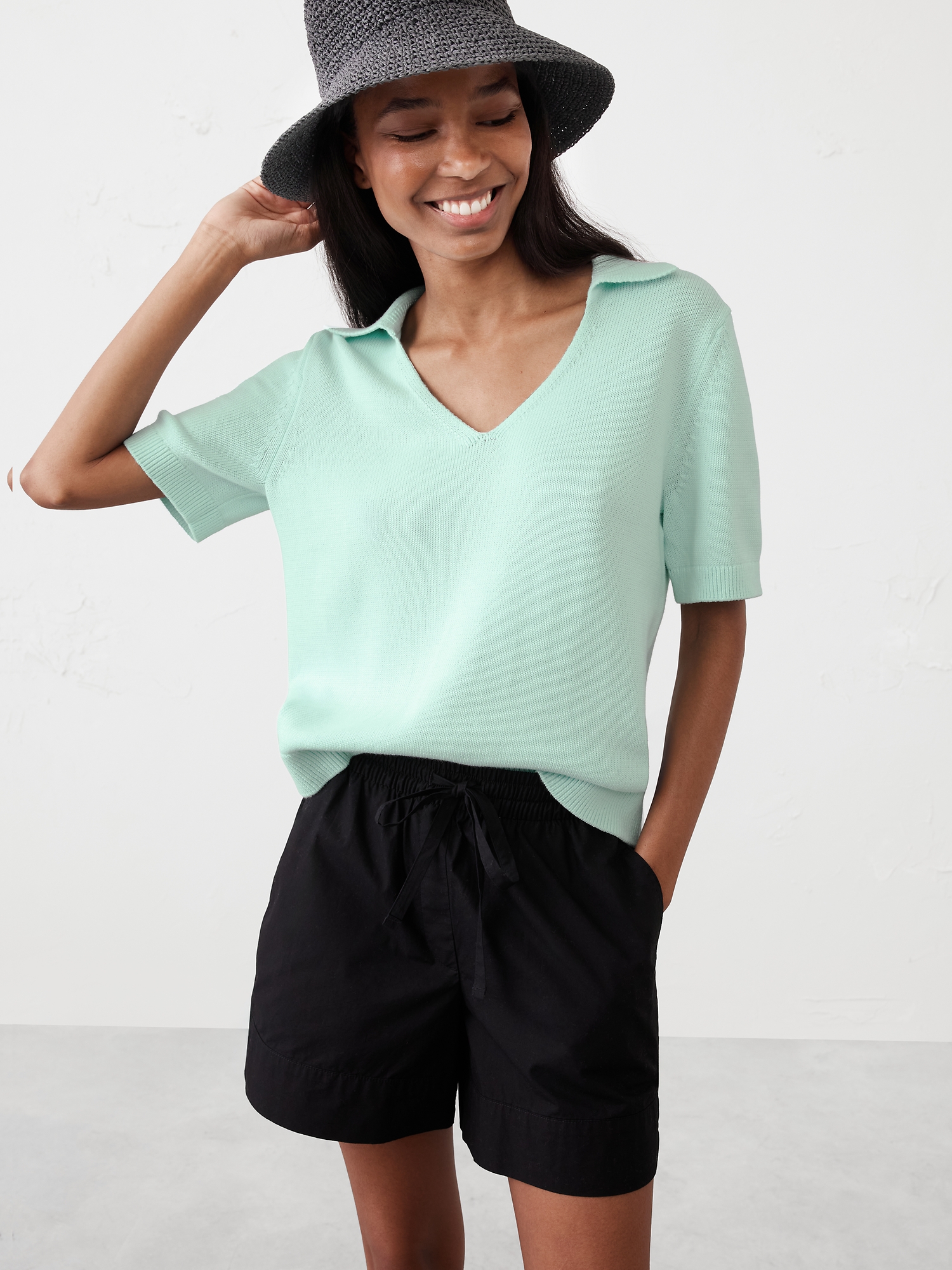 Collared Pullover Sweater