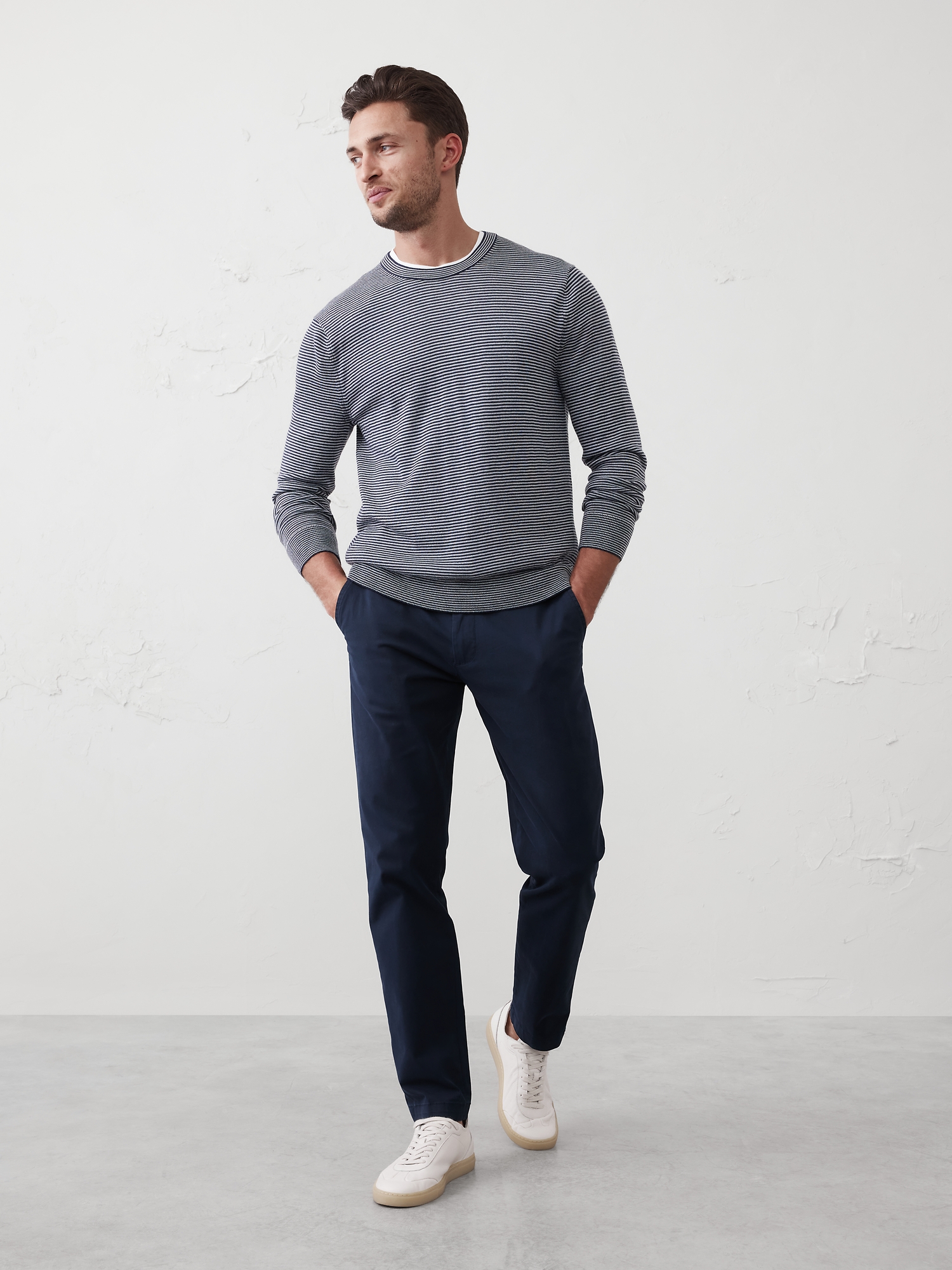 Skinny Lived-In Chino - Preppy Navy