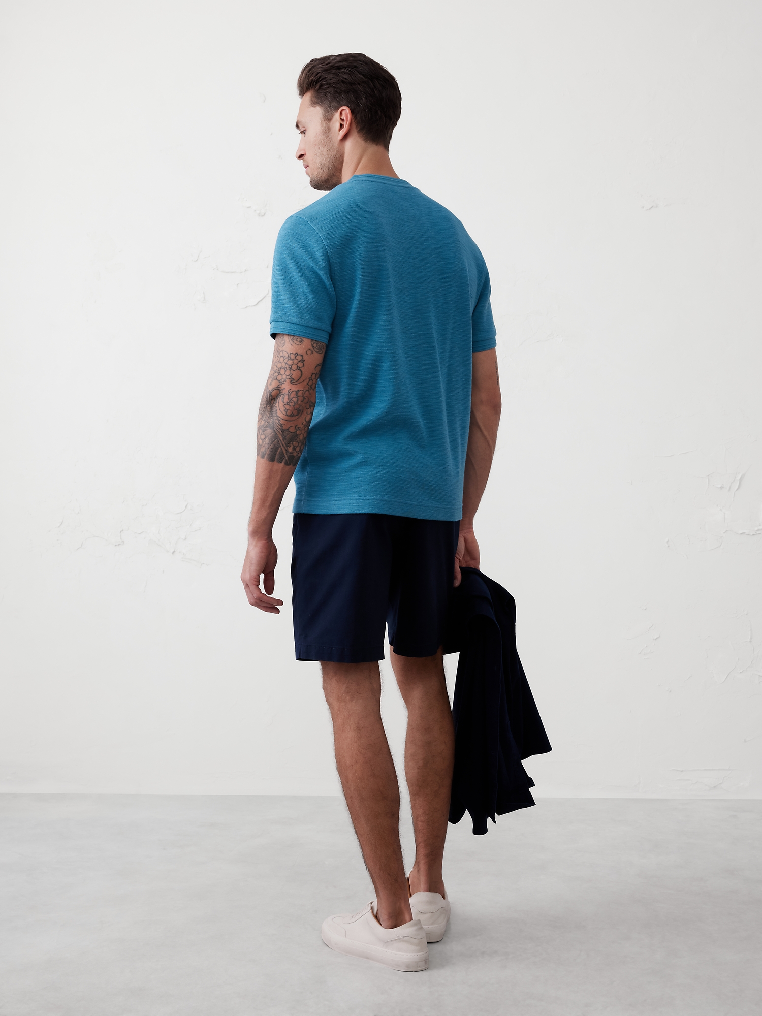 Image number 2 showing, Textured Henley