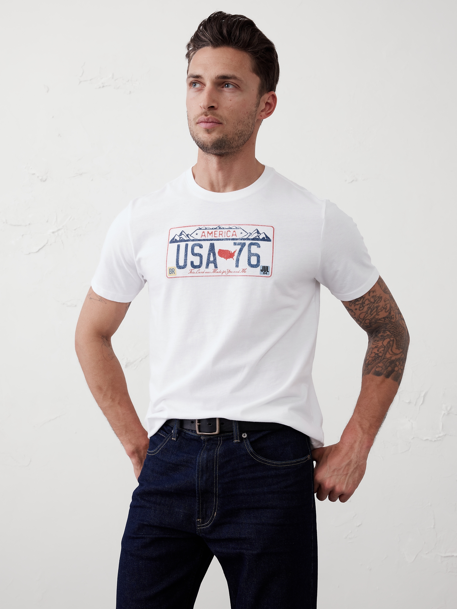 T-shirt imprimé - Blanc