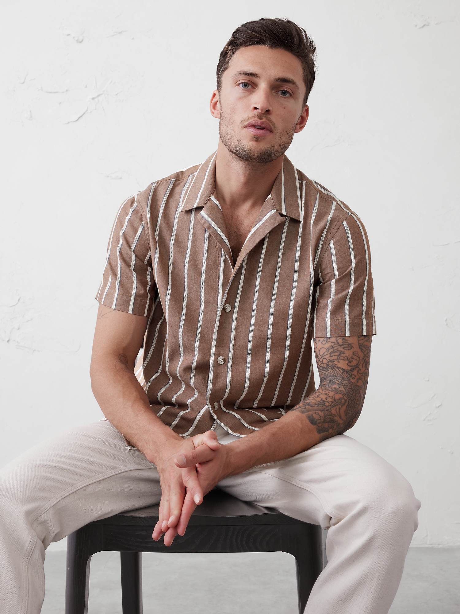 Textured Resort Shirt