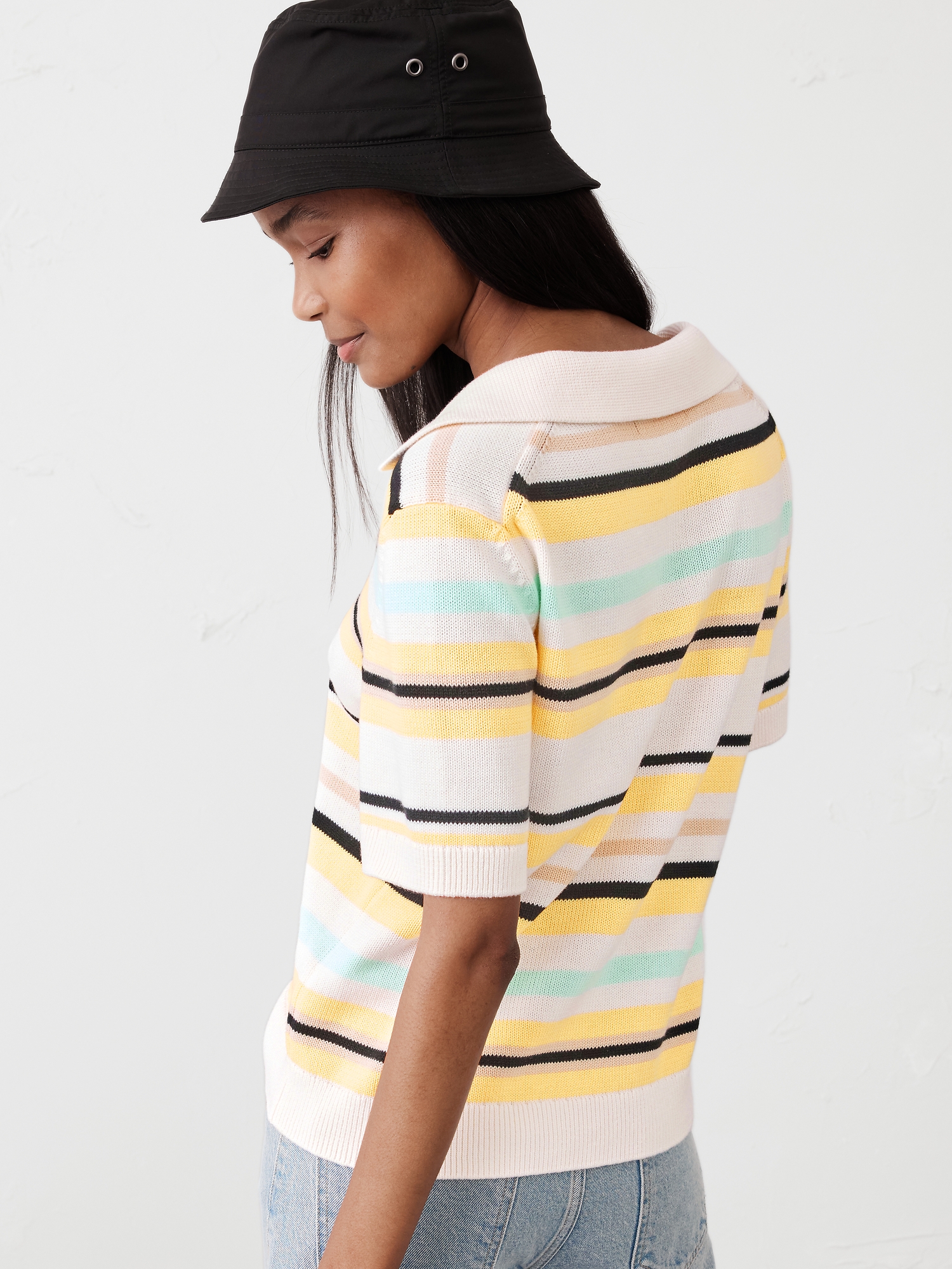 Collared Pullover Sweater