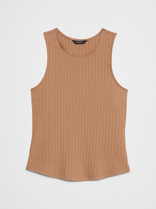 Wide Ribbed Tank | Banana Republic Factory