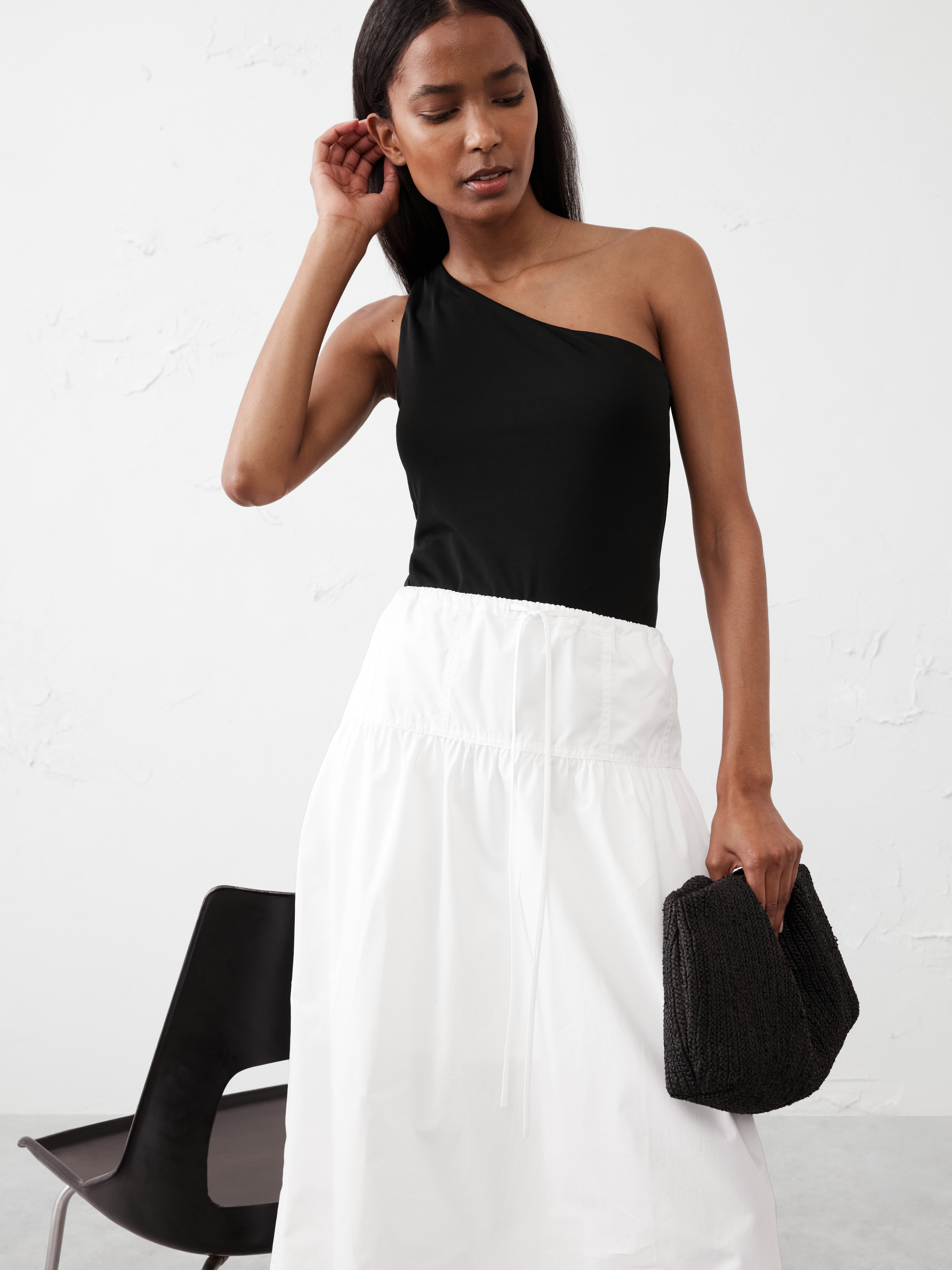 One-Shoulder Top | Banana Republic Factory