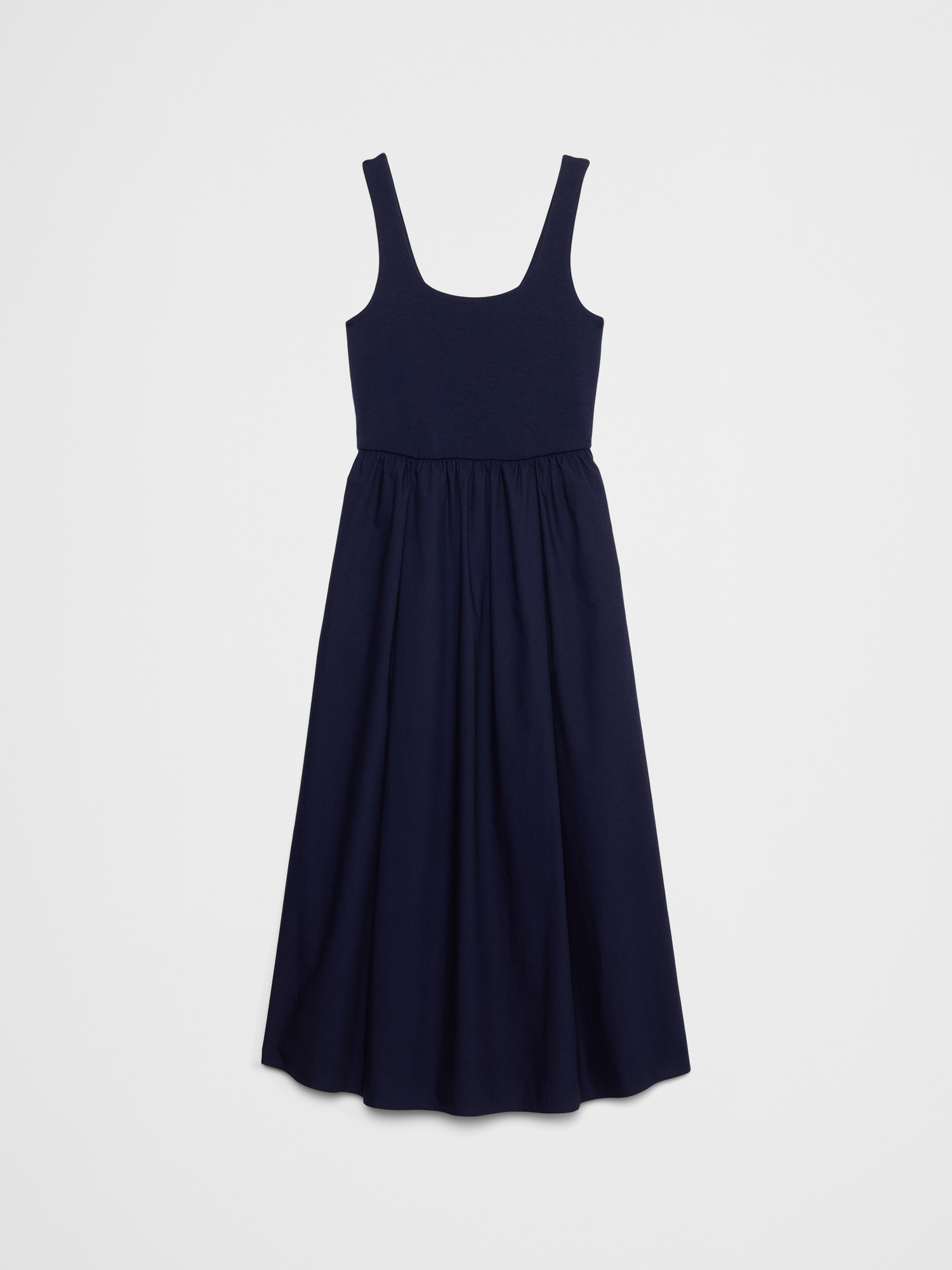 Image number 4 showing, Tank Mixed Media Midi Dress