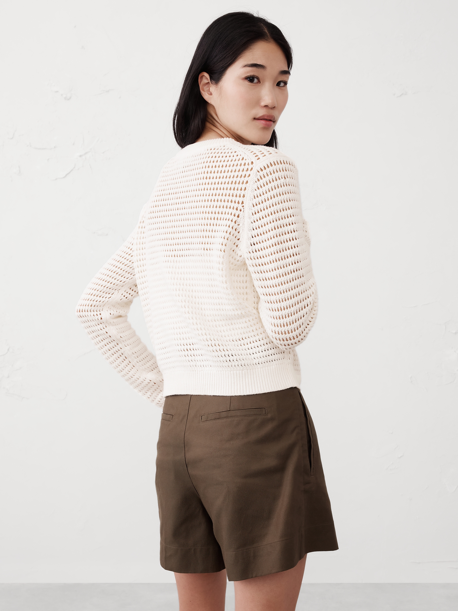 Open Stitch Cardigan