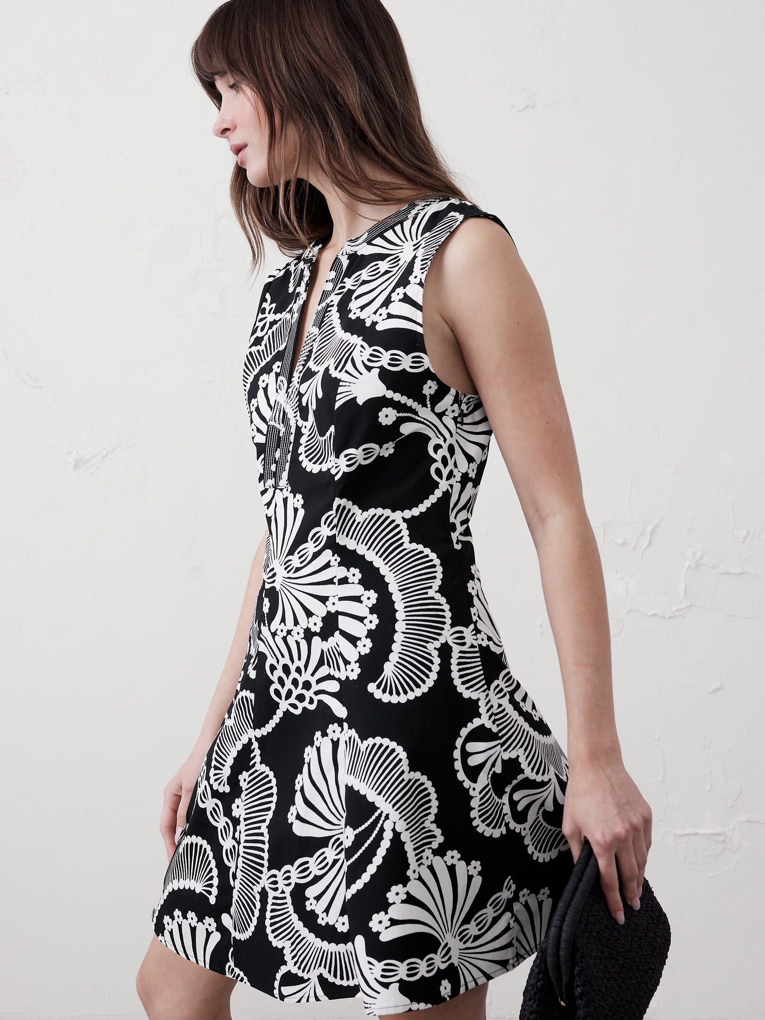 Poplin Mini Dress