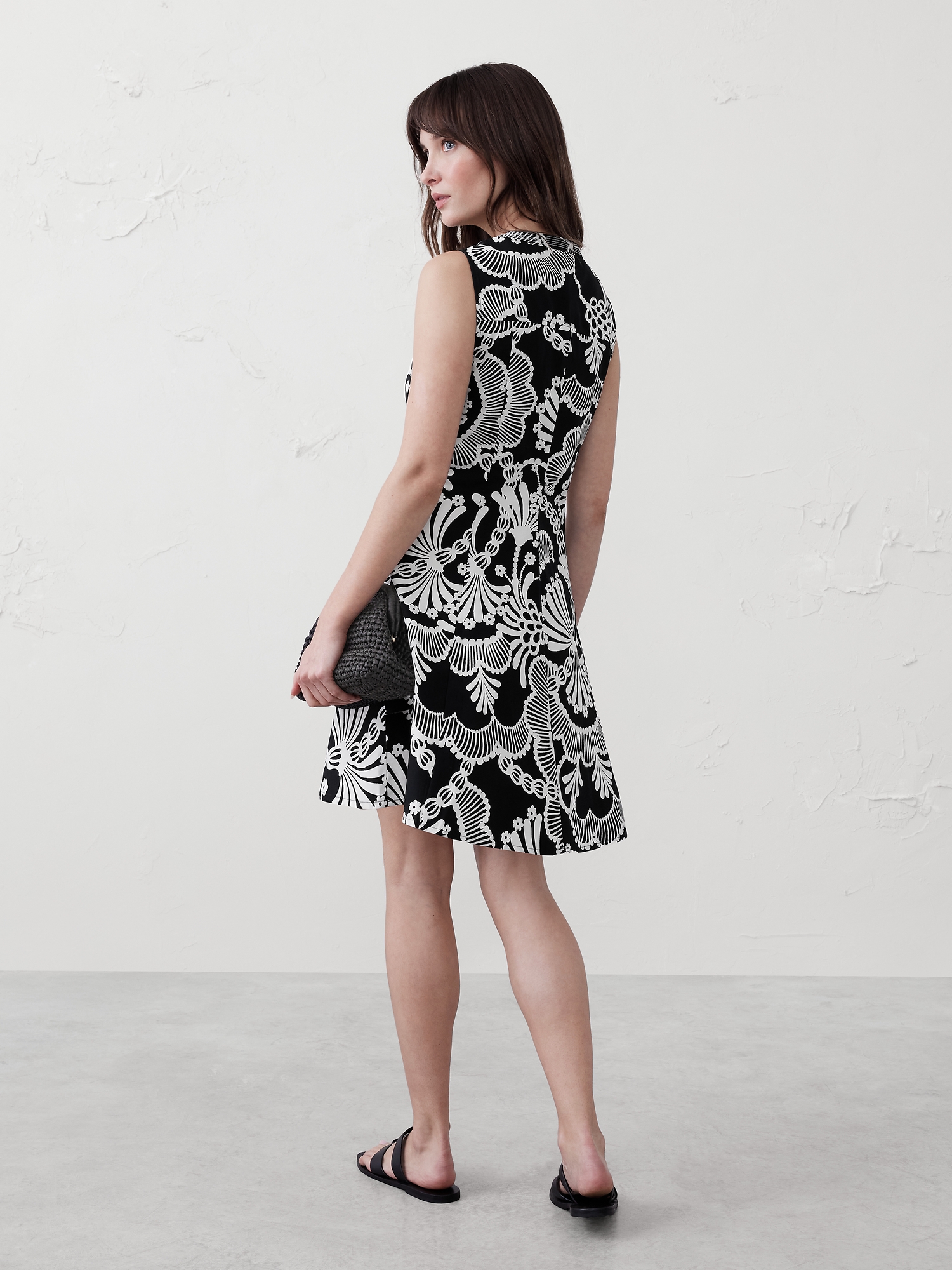Poplin Mini Dress