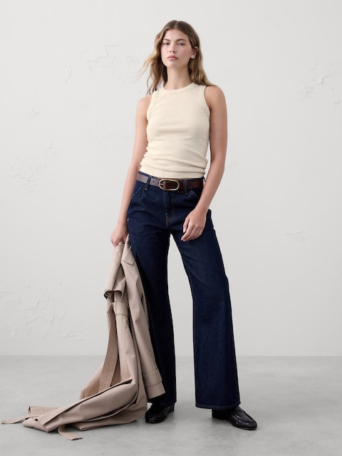 CAMISOLE CÔTELÉE À DOS NAGEUR