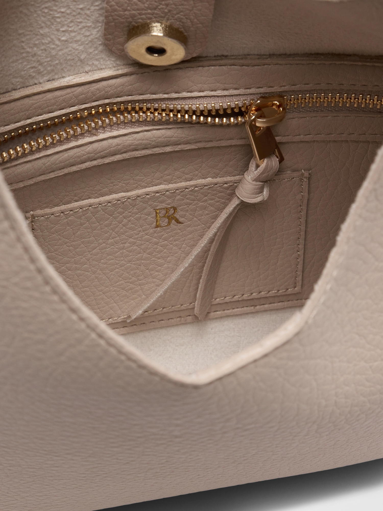 Vegan Leather Mini Slouchy Tote
