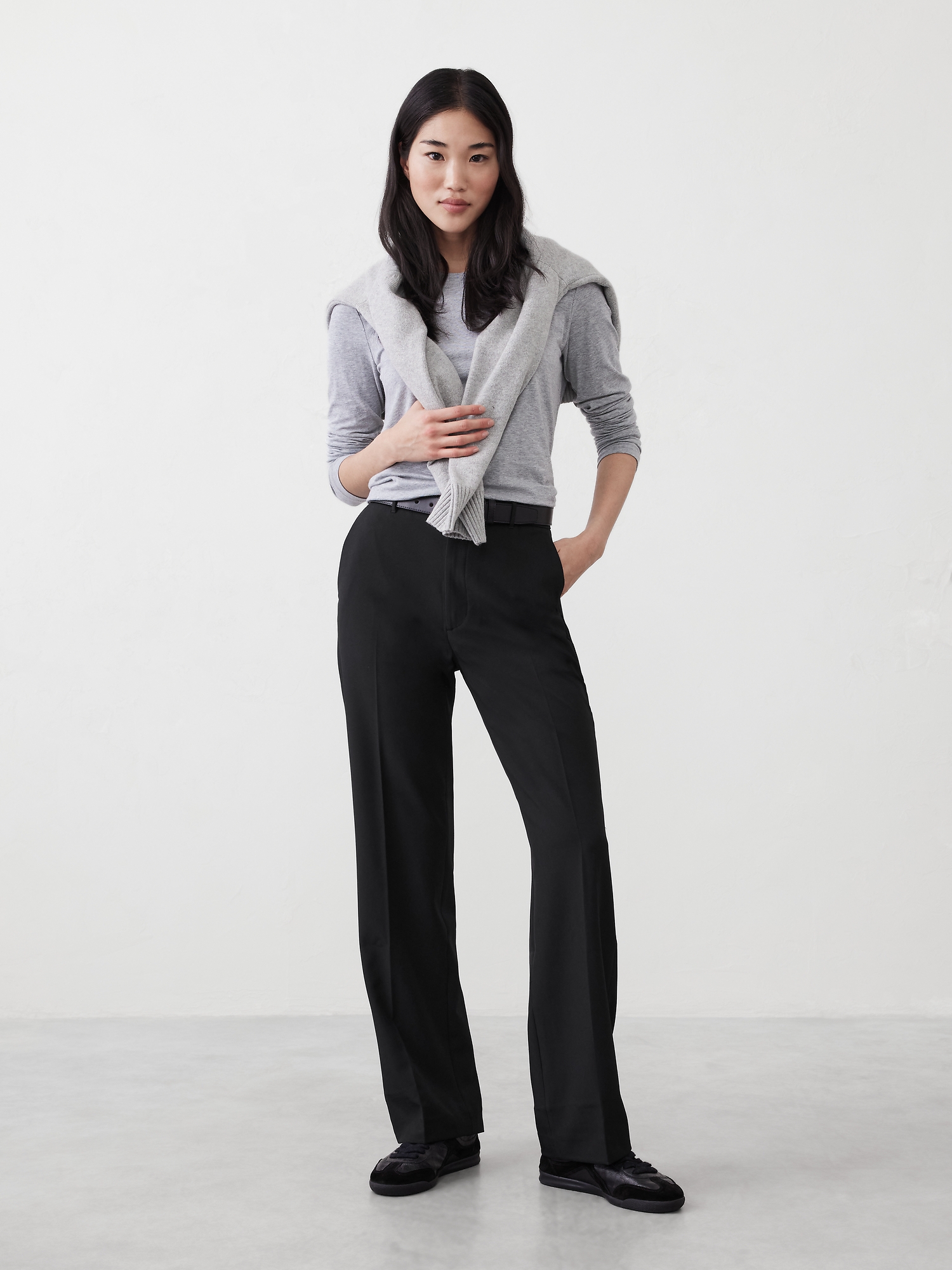 Sculpted Straight Pant
