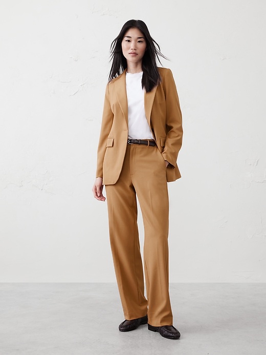 Sculpted Suit Blazer Banana Republic Factory