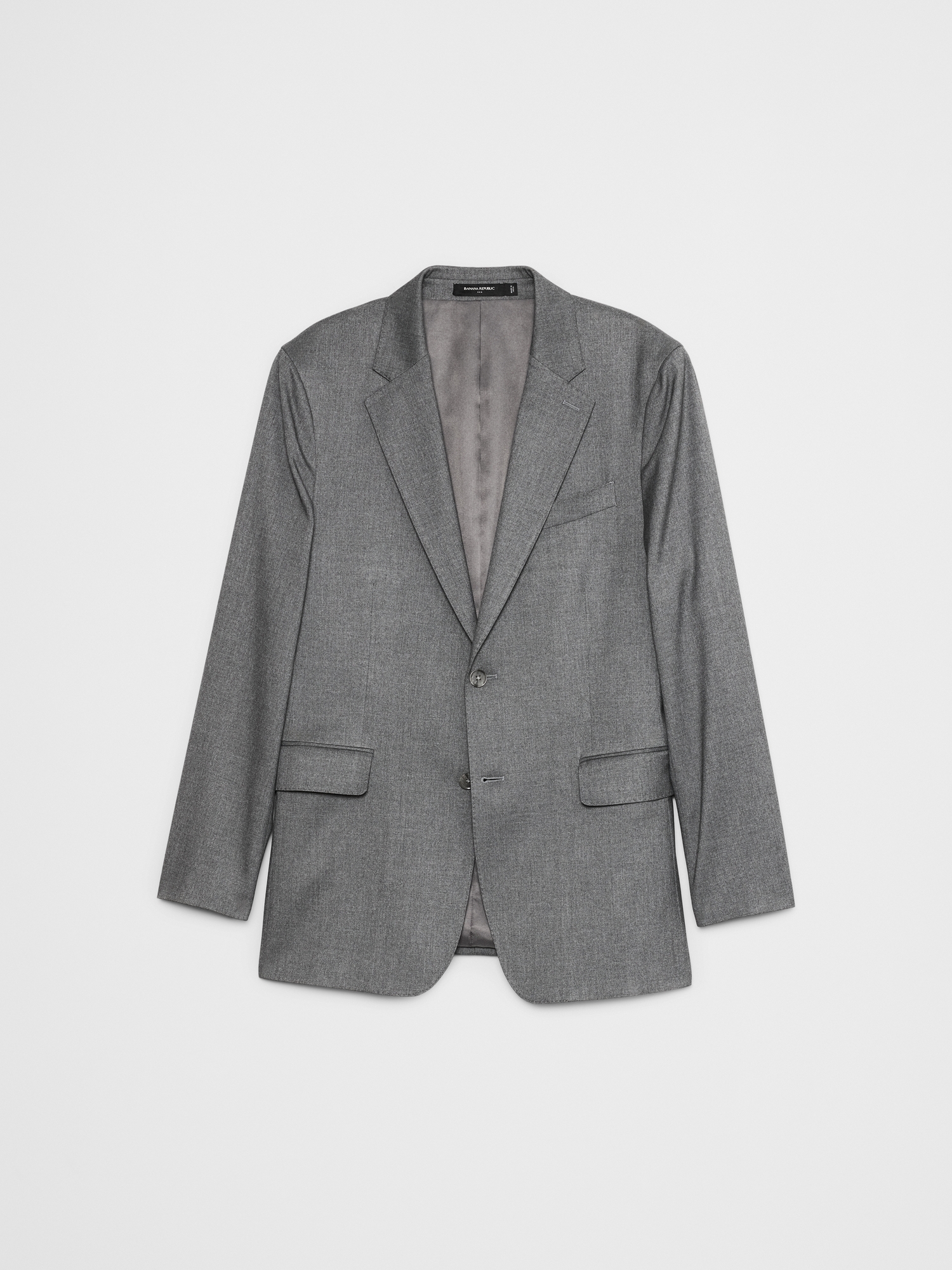 Modern Classic Plain Weave Suit Jacket
