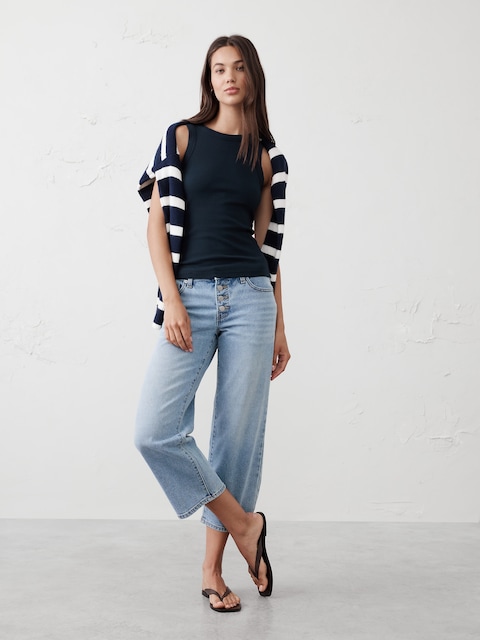 CAMISOLE CÔTELÉE À DOS NAGEUR