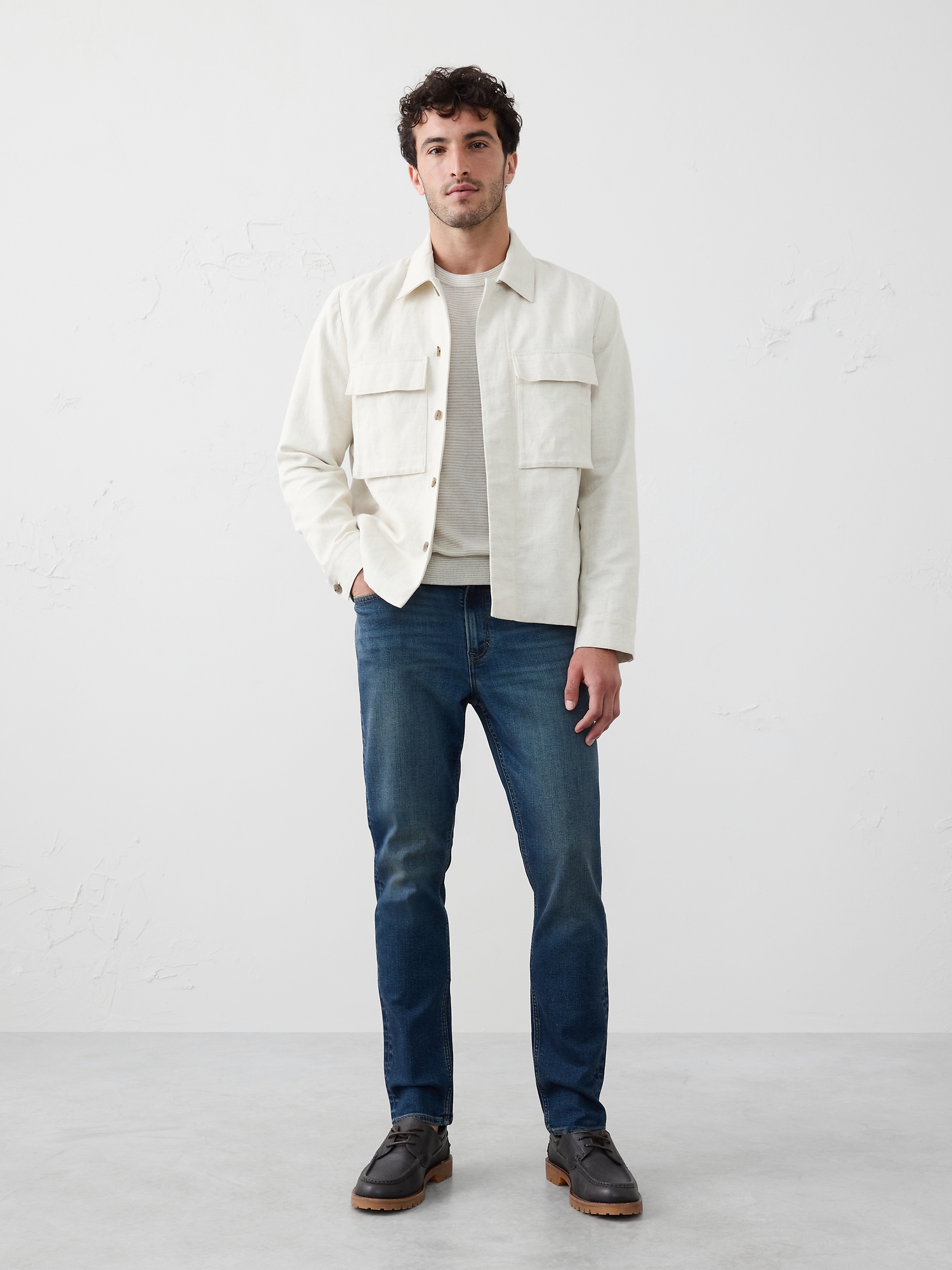 Image number 1 showing, Slim Travel Jean