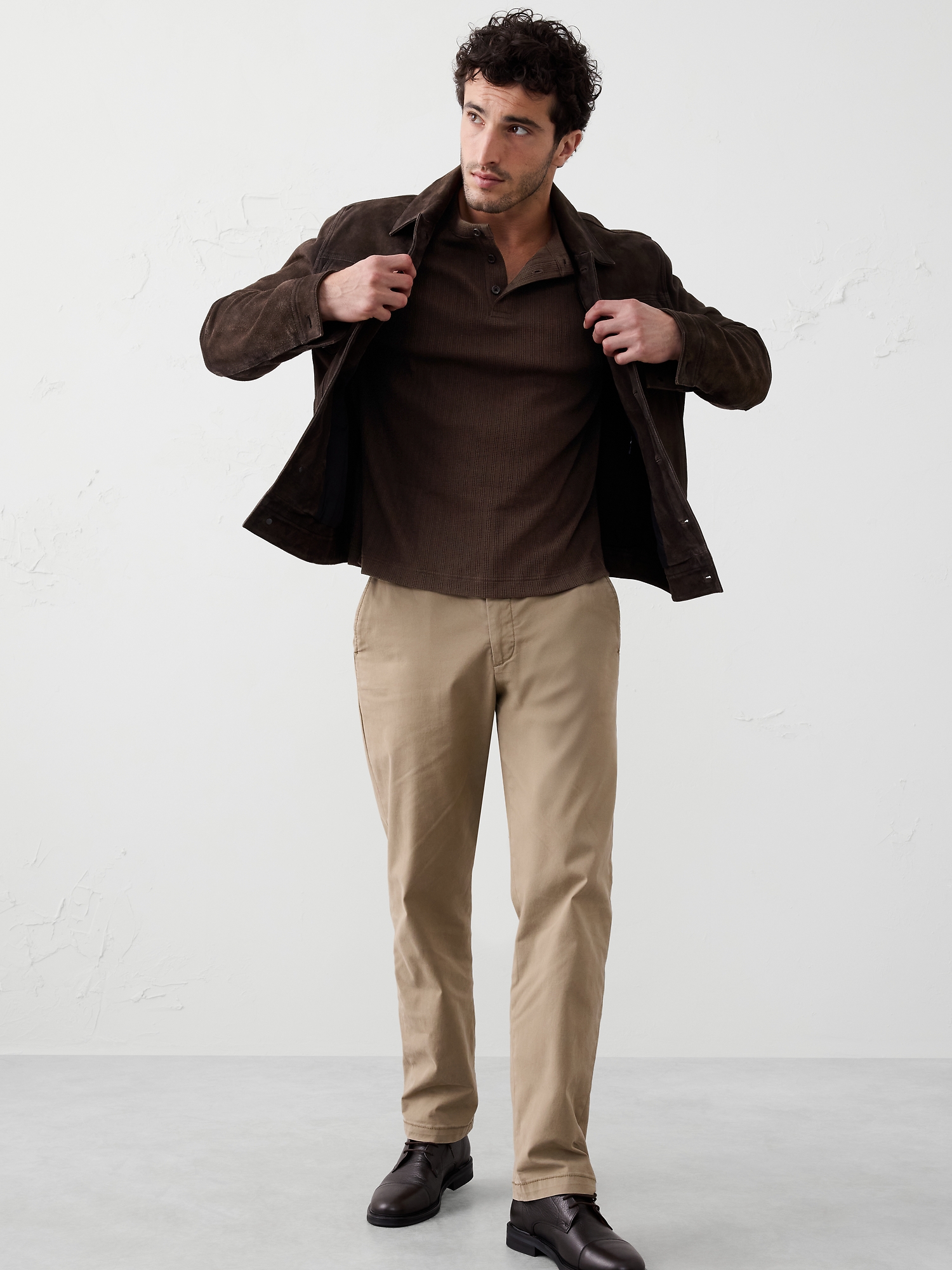 Image number 3 showing, Textured Henley