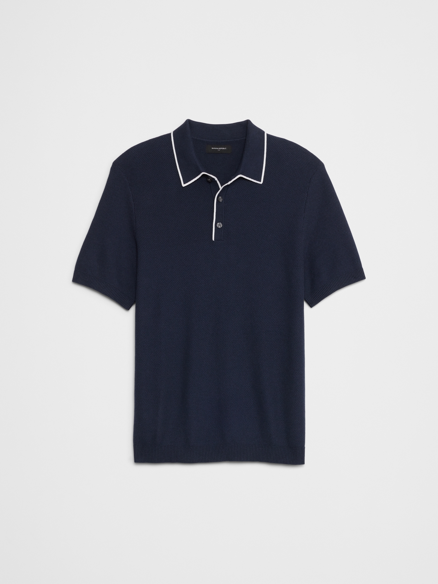 Image number 4 showing, Tipped Textured Polo