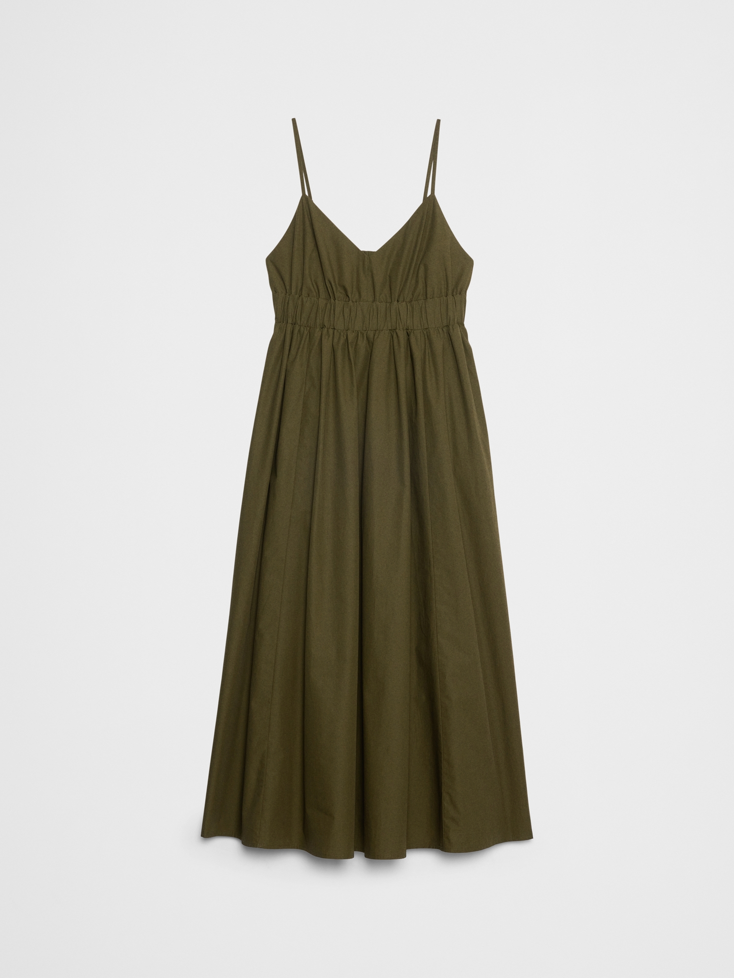 Strappy Empire-Waist Midi Dress