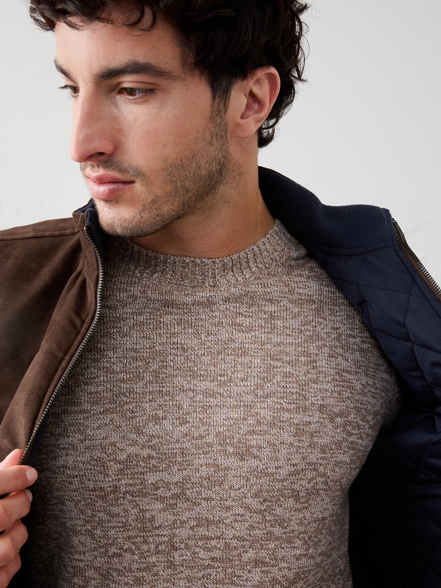 Vegan Suede Reversible Vest