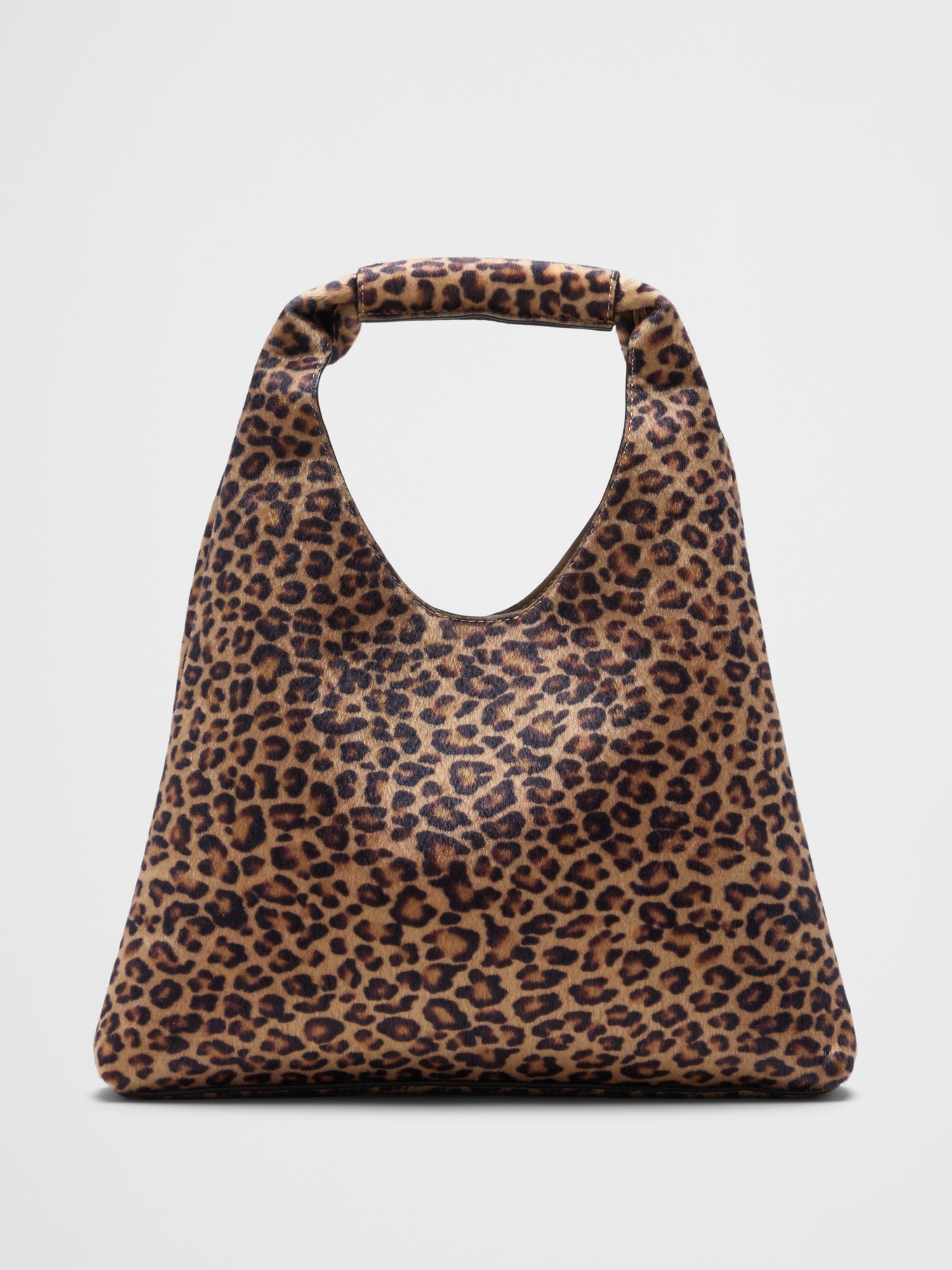 Image number 1 showing, Vegan Leather Mini Slouchy Tote