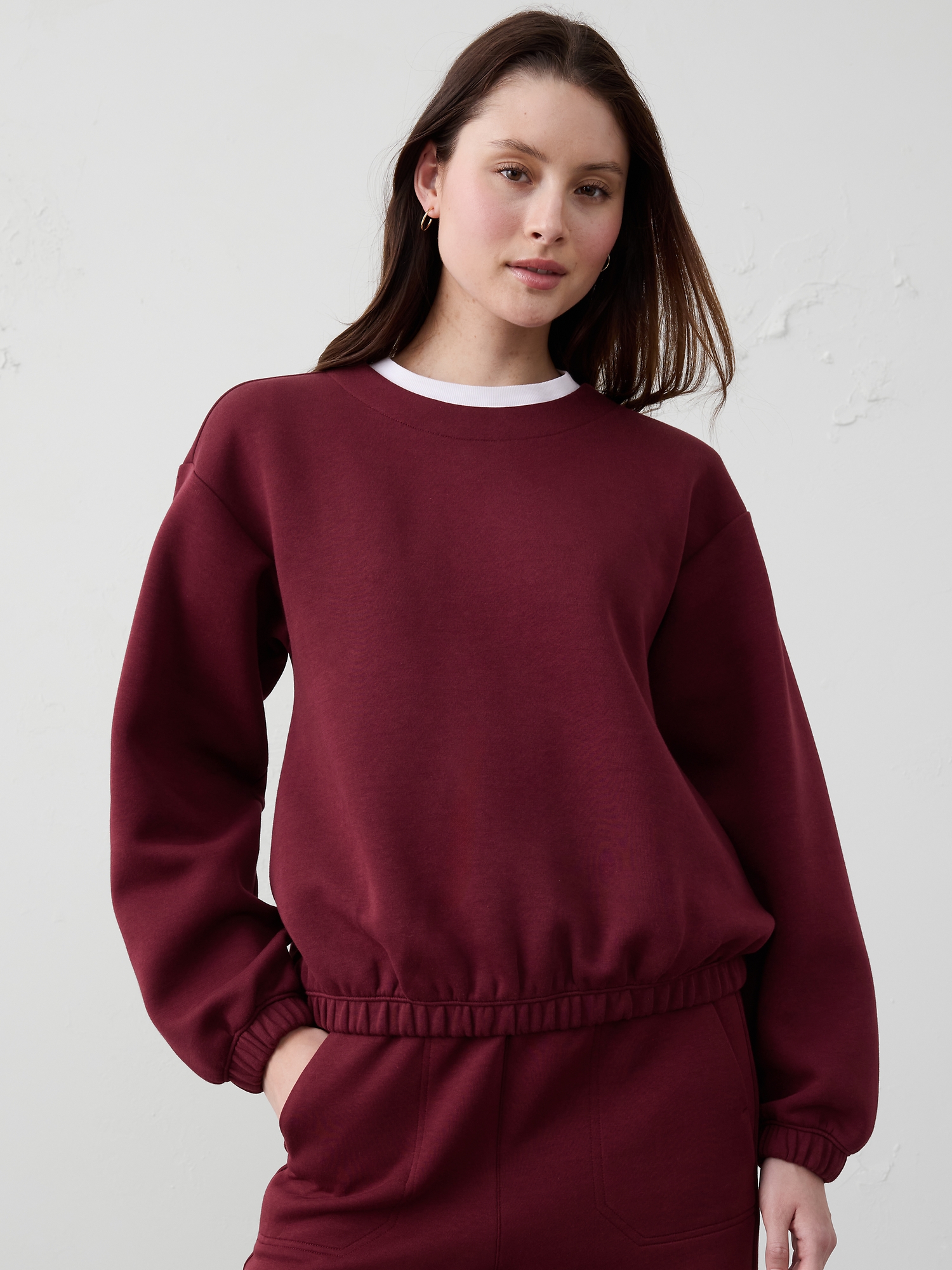 High-Neck Sweatshirt