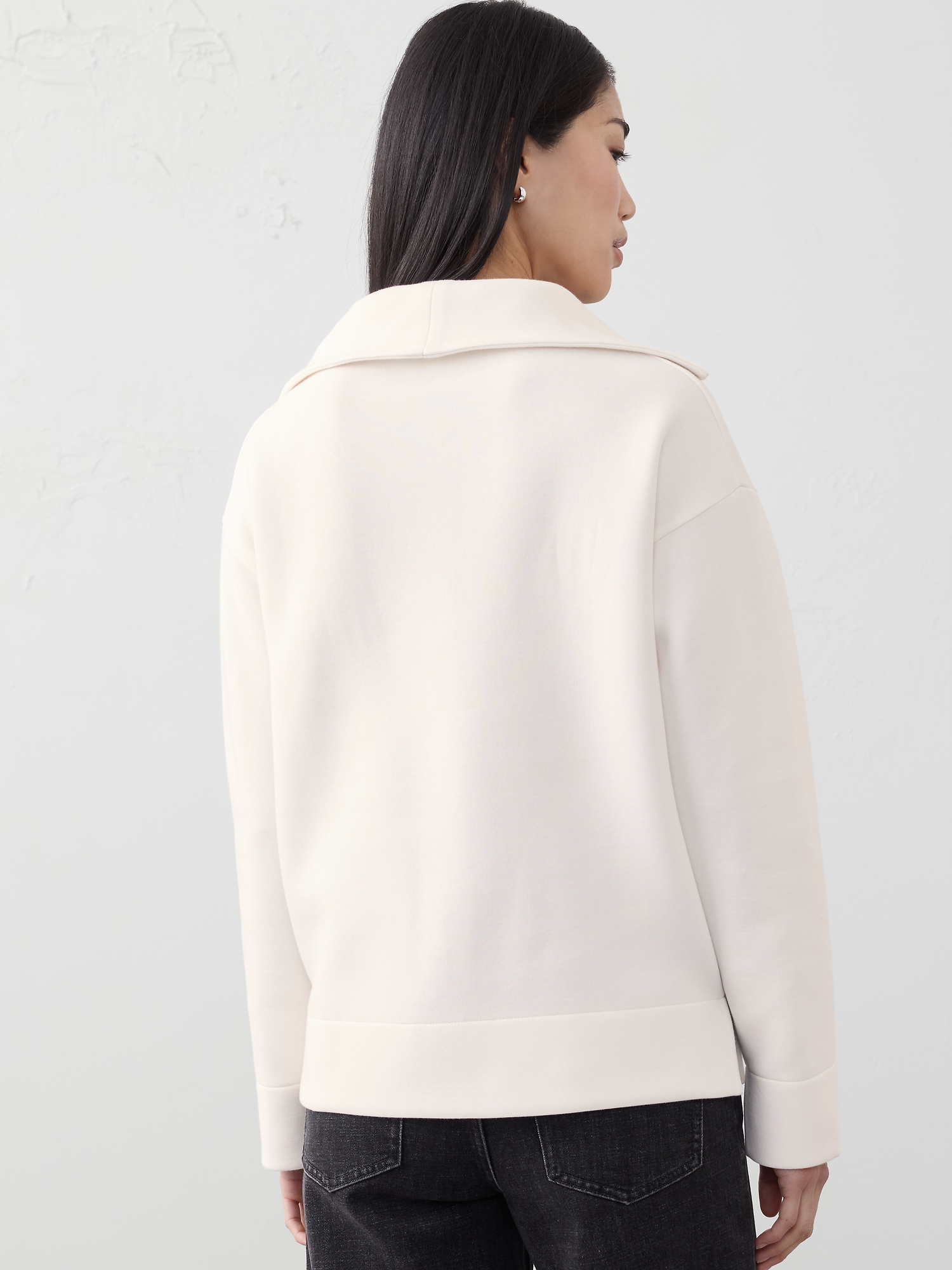 Oversized Scuba Sweatshirt