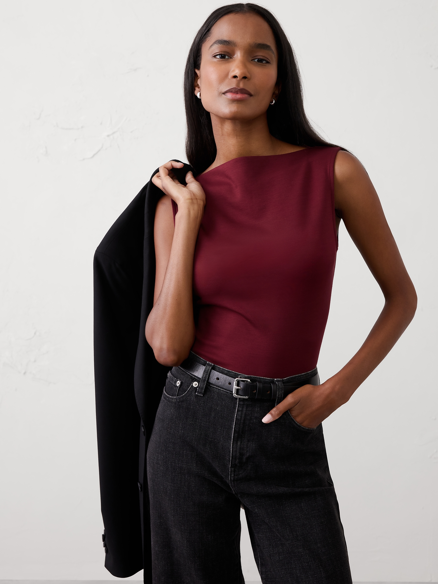 Image number 6 showing, Soft Touch Scuba Slash-Neck Tank