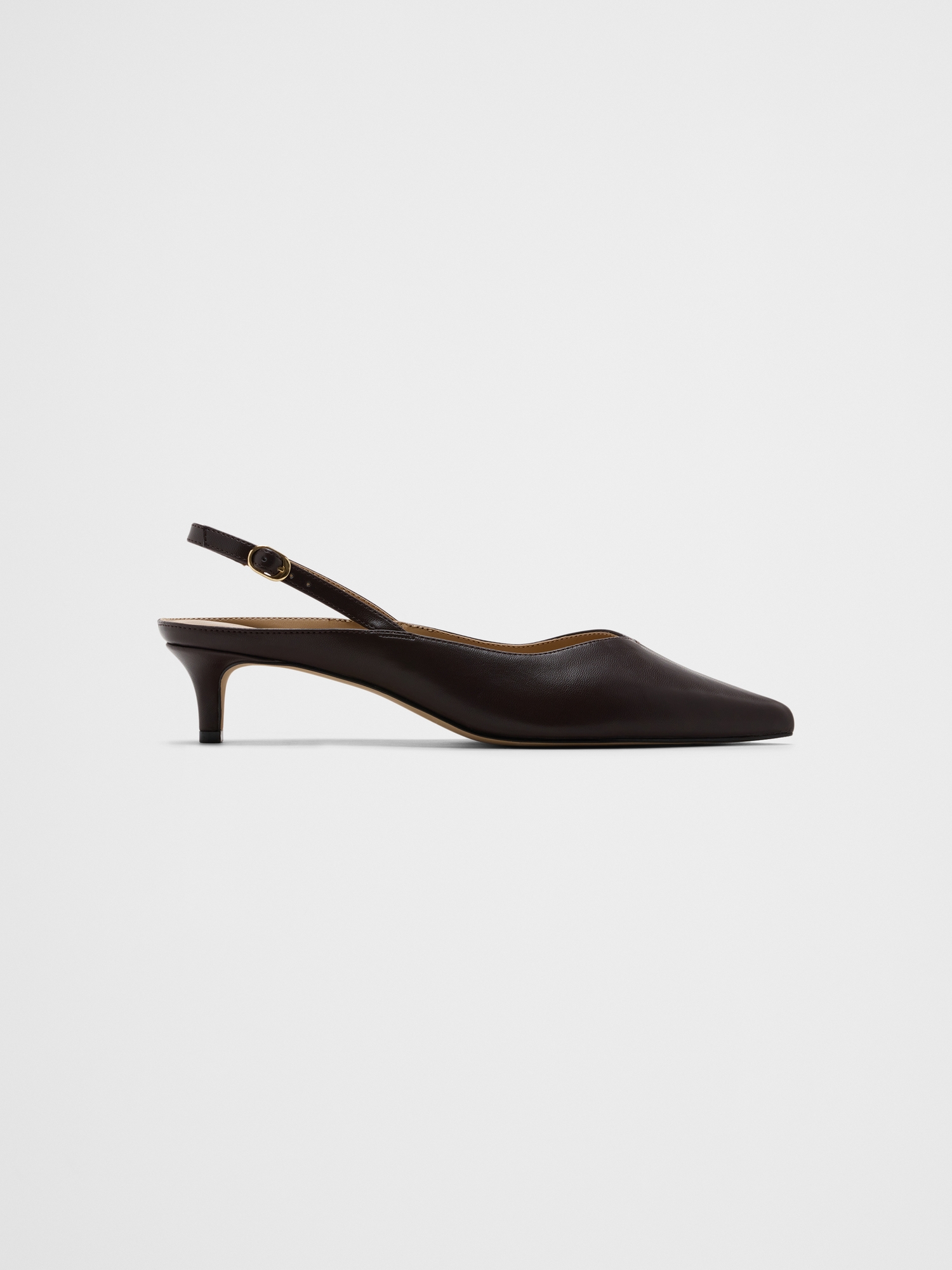 Slingback Kitten Heel Mule
