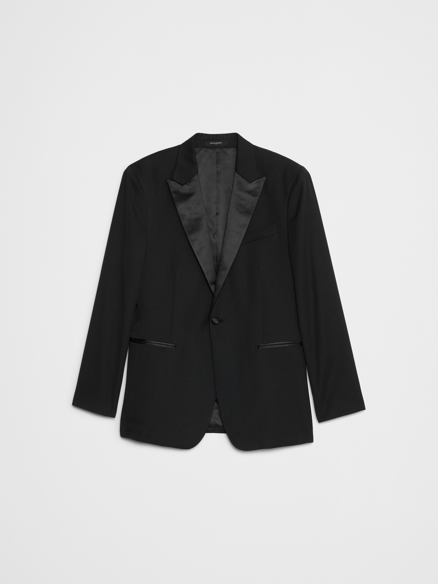 Image number 4 showing, Tailored-Fit Luxe Tuxedo Suit Jacket