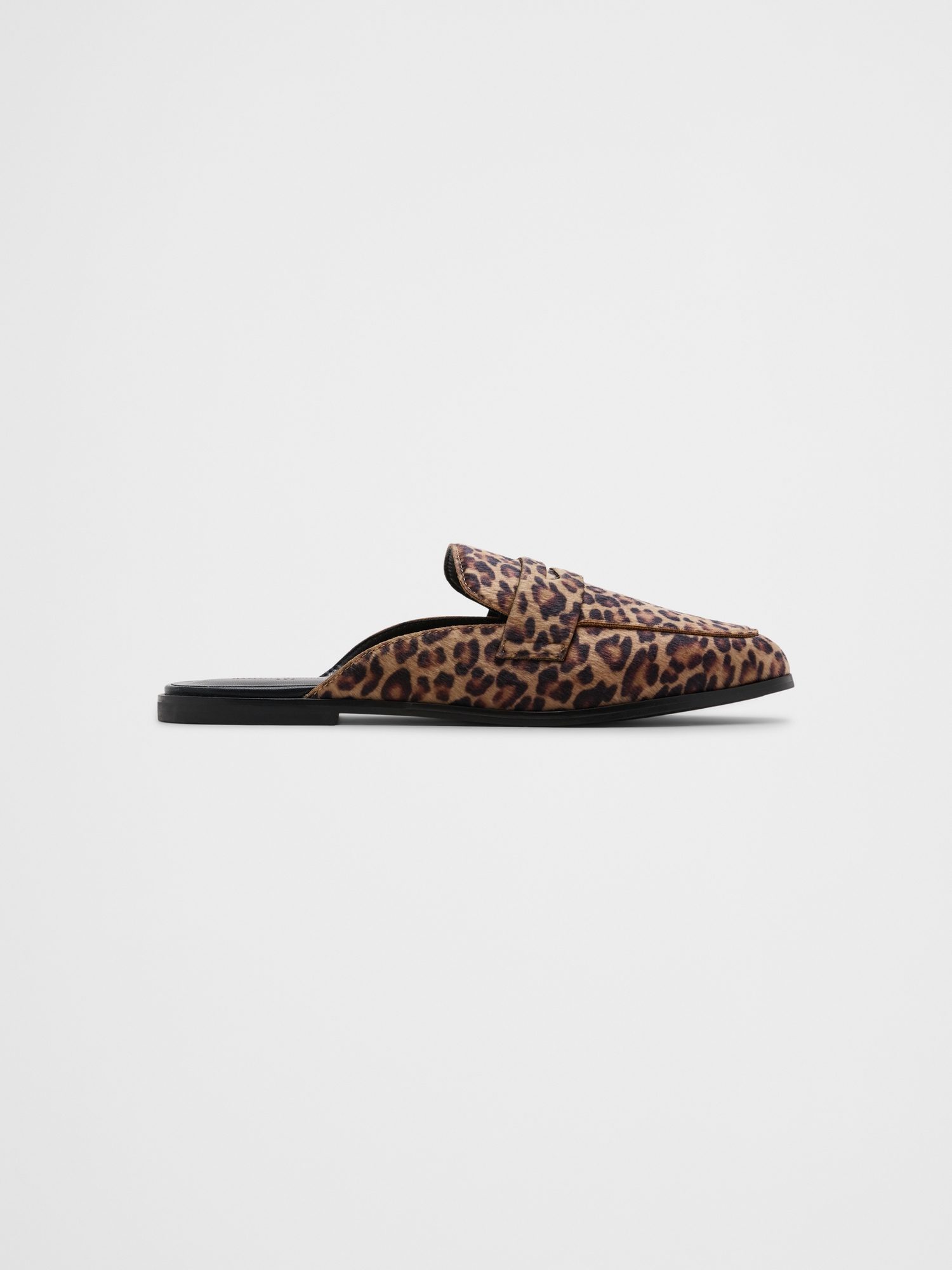 Image number 1 showing, Vegan Leather Loafer Mule