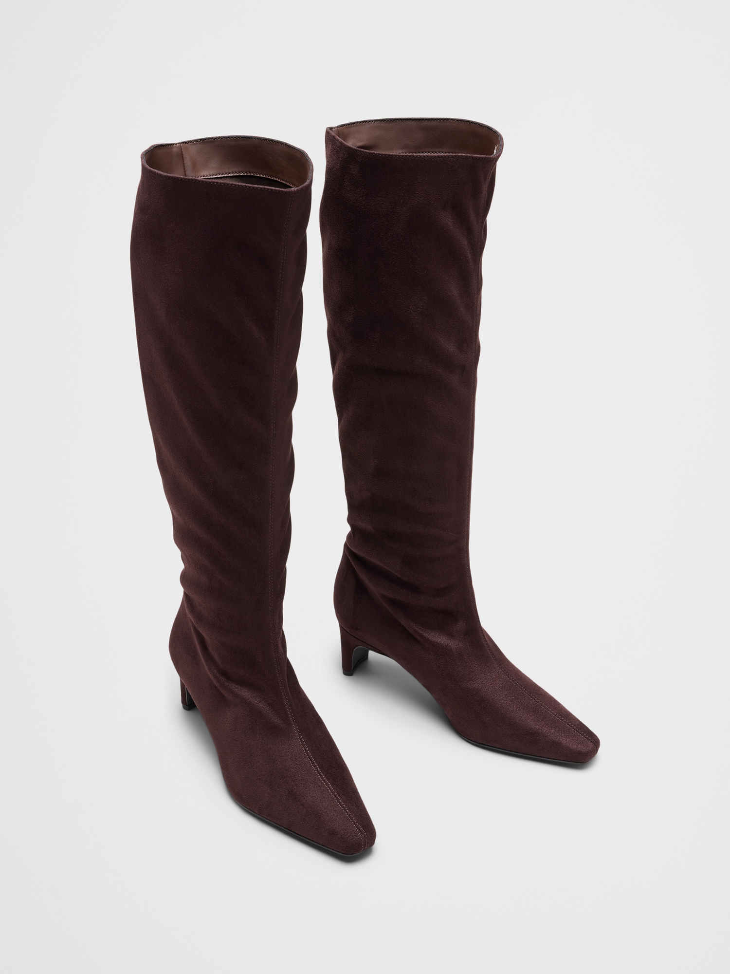 Image number 2 showing, Vegan Leather Tall Slouch Boot