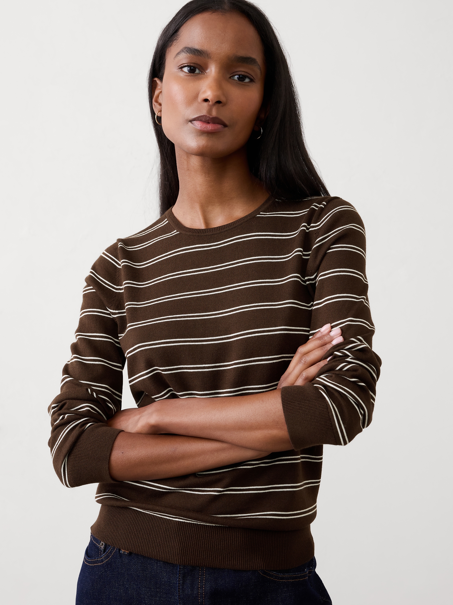 Image number 3 showing, FOREVER STRIPED SWEATER