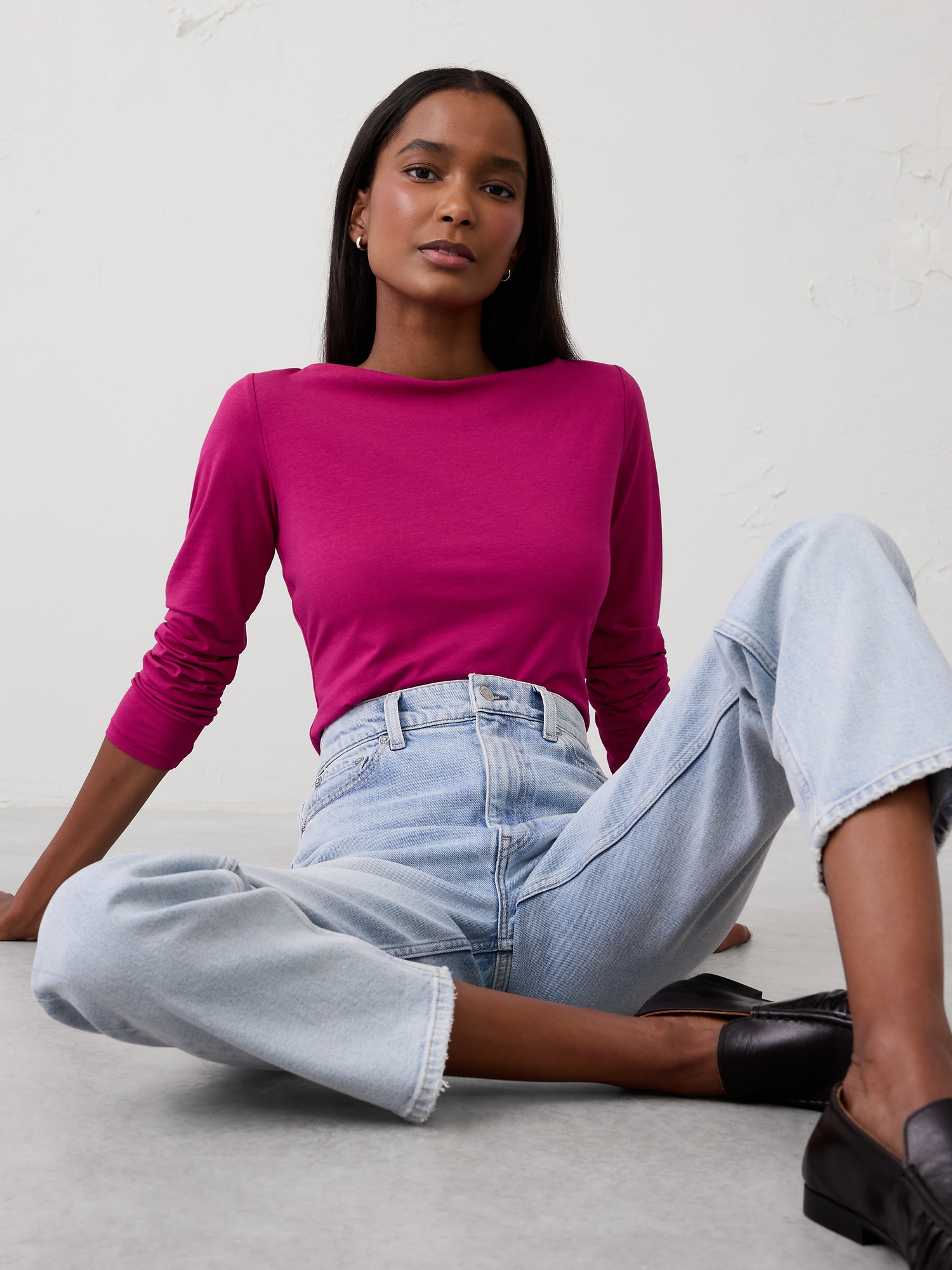Image number 1 showing, Soft Stretch T-Shirt