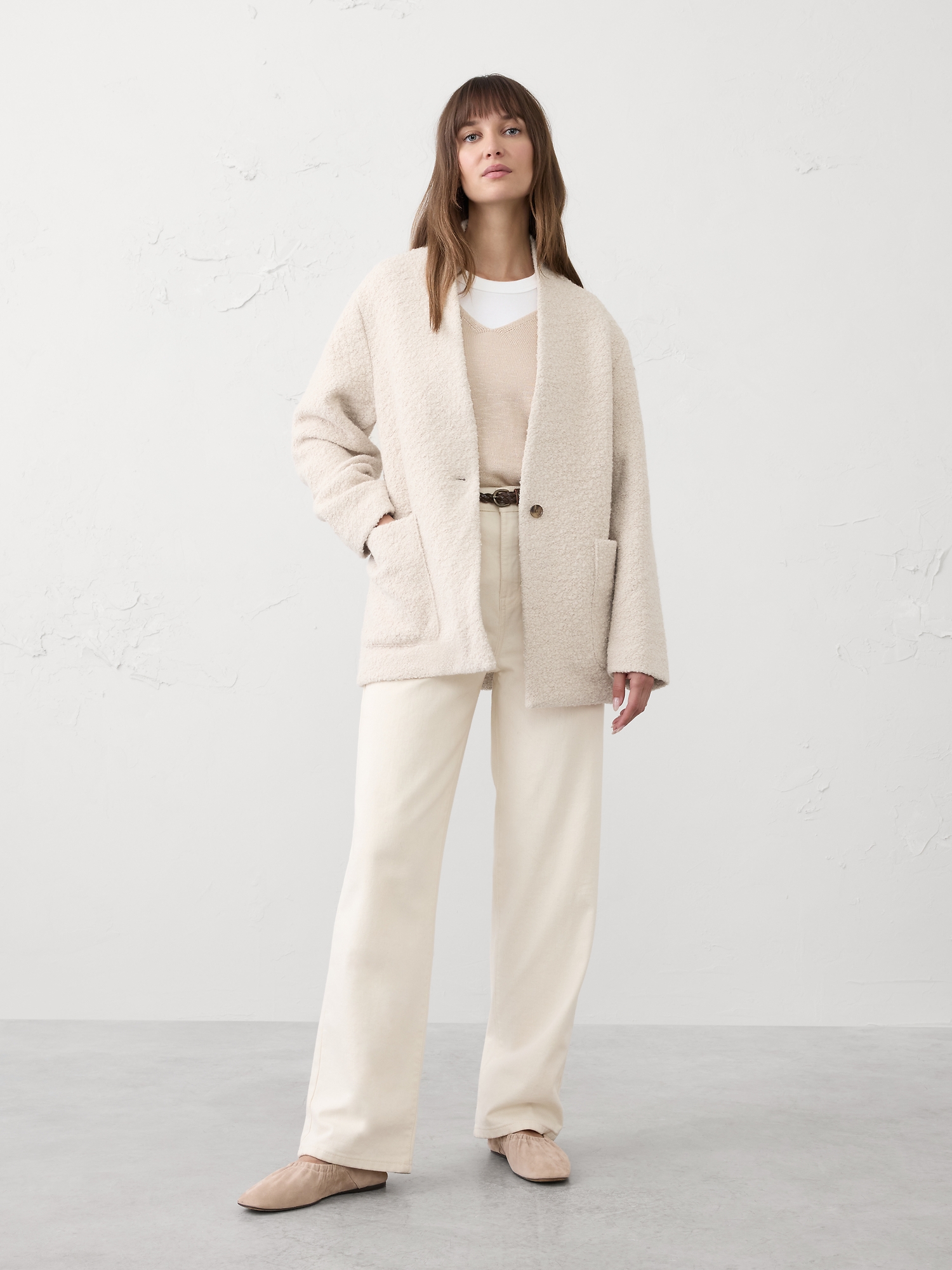 Image number 1 showing, KNIT COAT