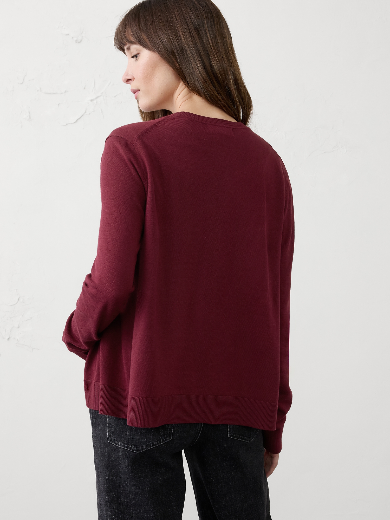 L'image numéro 5 présente Cardigan éternel à encolure en V