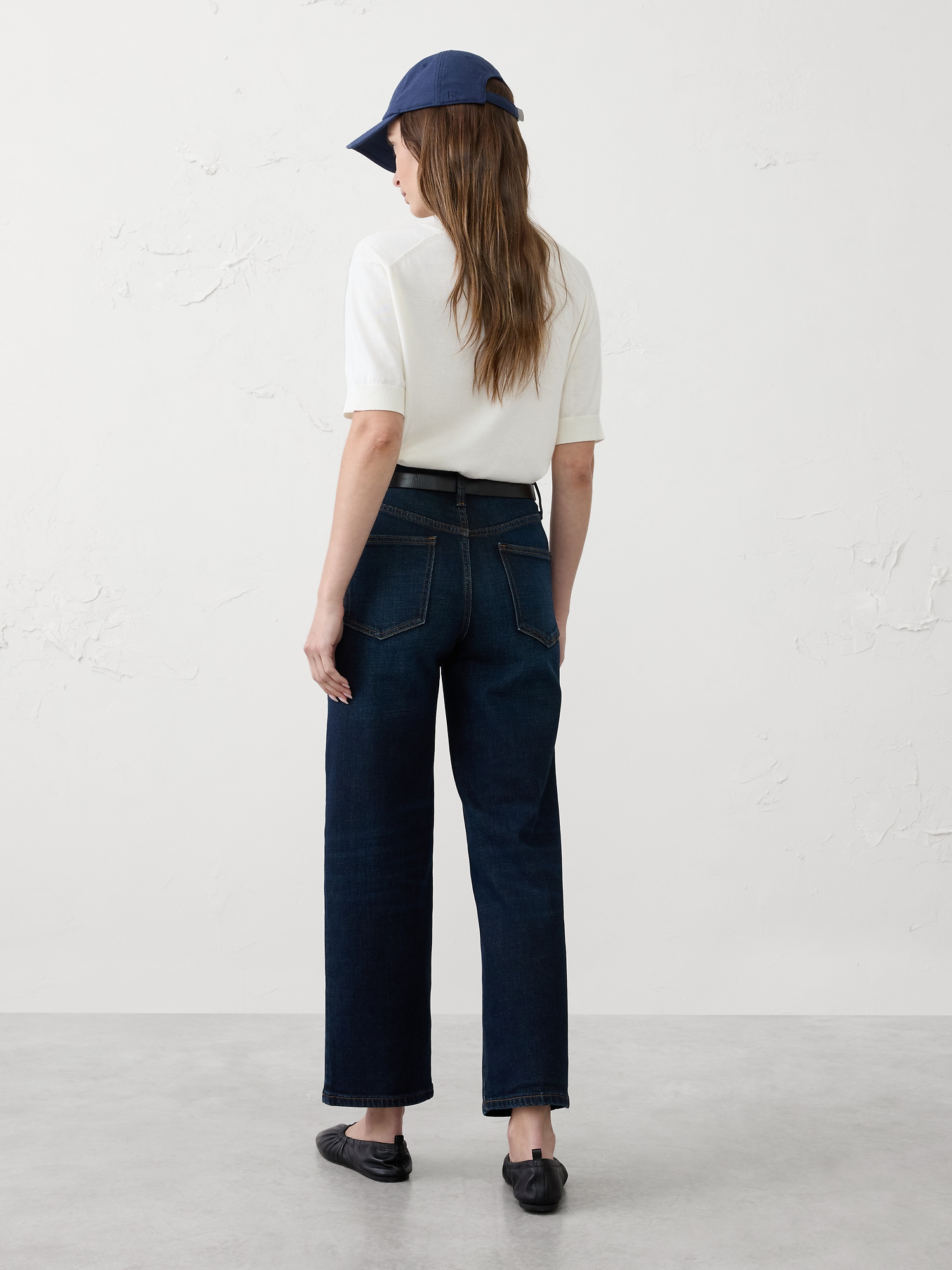 Image number 2 showing, Straight High-Rise Jean