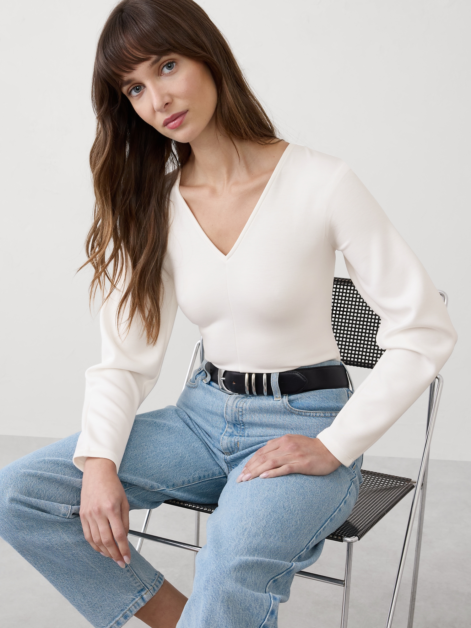 Scuba Seamed Top