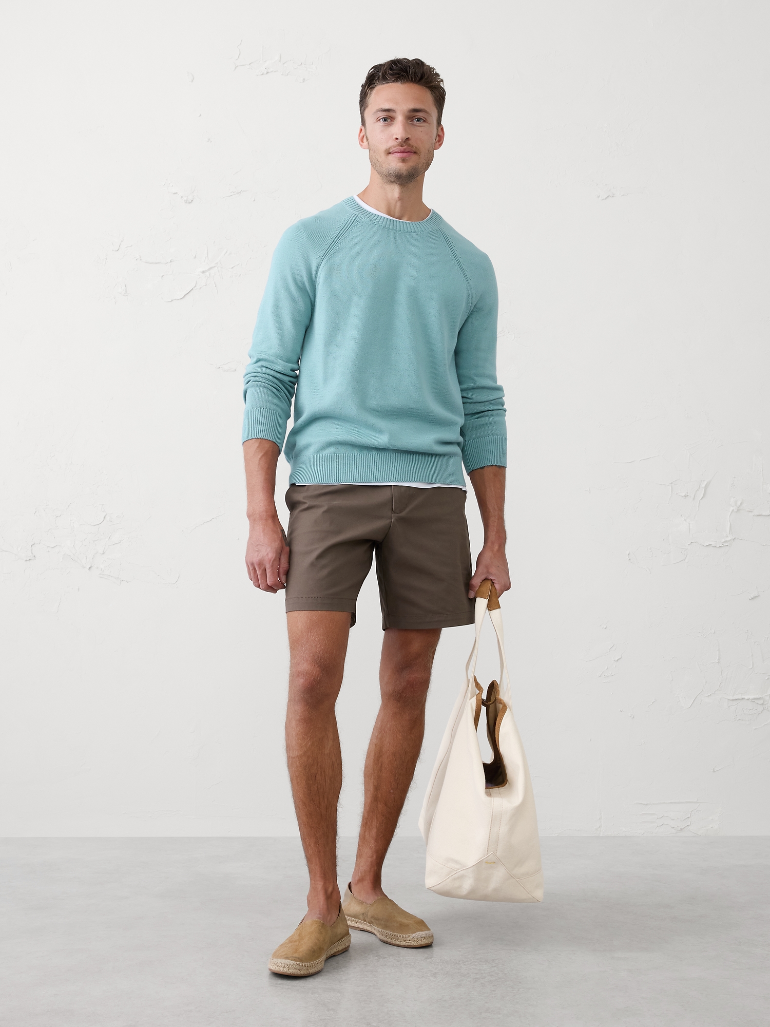 Image number 1 showing, Soft Crew-Neck Sweater