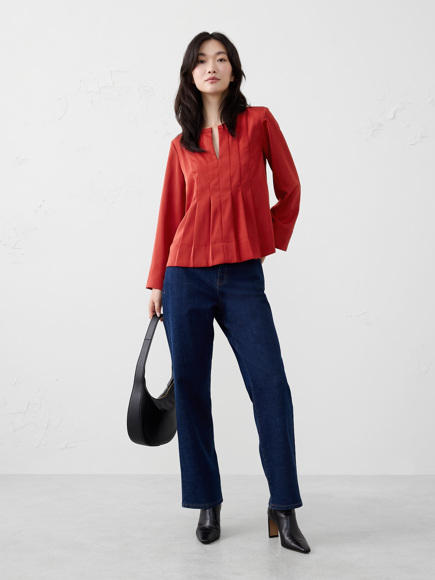 Image number 1 showing, Pleated Swing Top