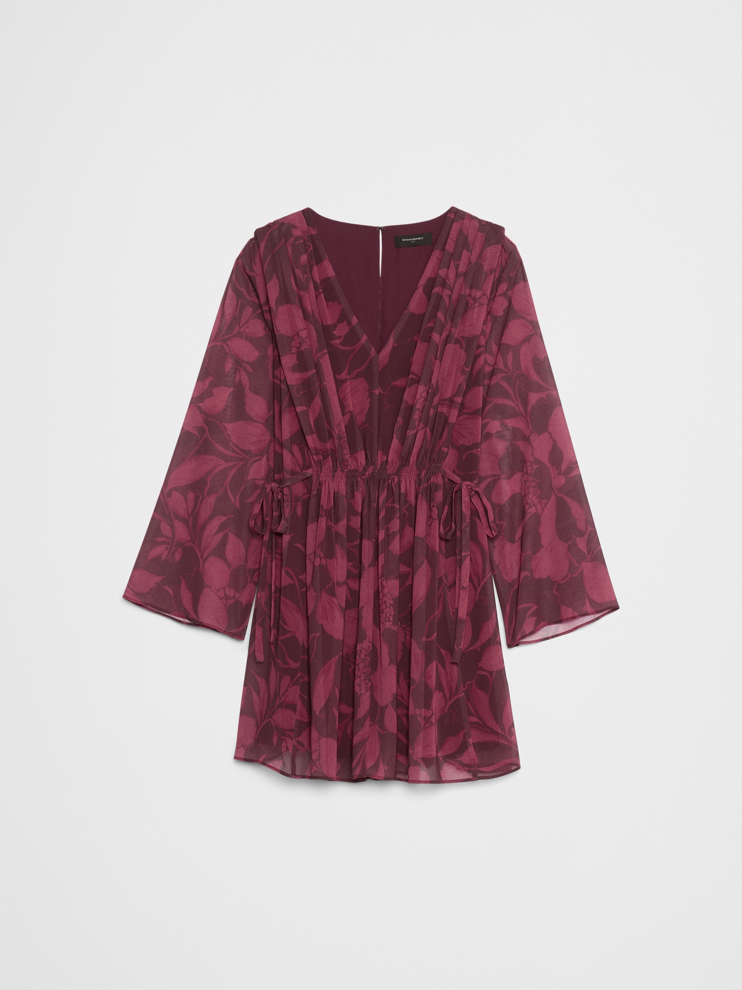 Image number 4 showing, Chiffon Side-Tie Mini Dress