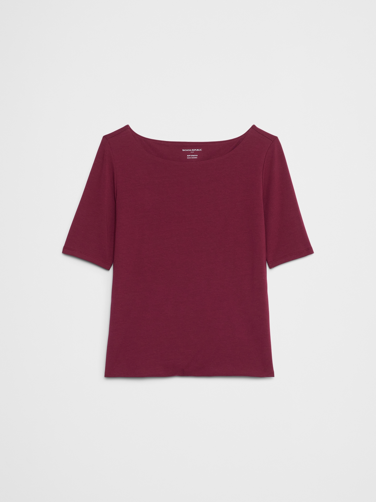 Image number 4 showing, Soft Stretch Elbow-Sleeve Top