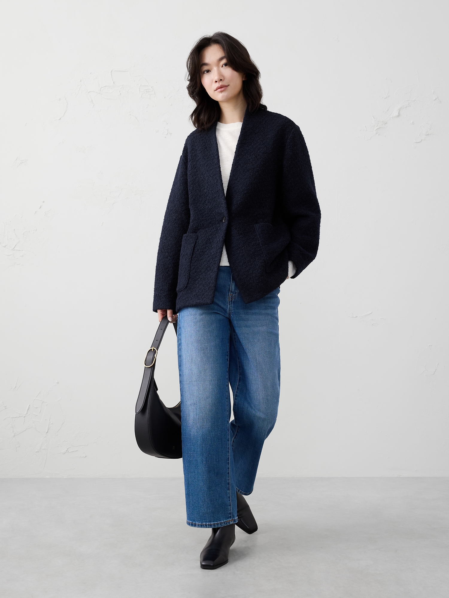 Image number 1 showing, Knit Coat