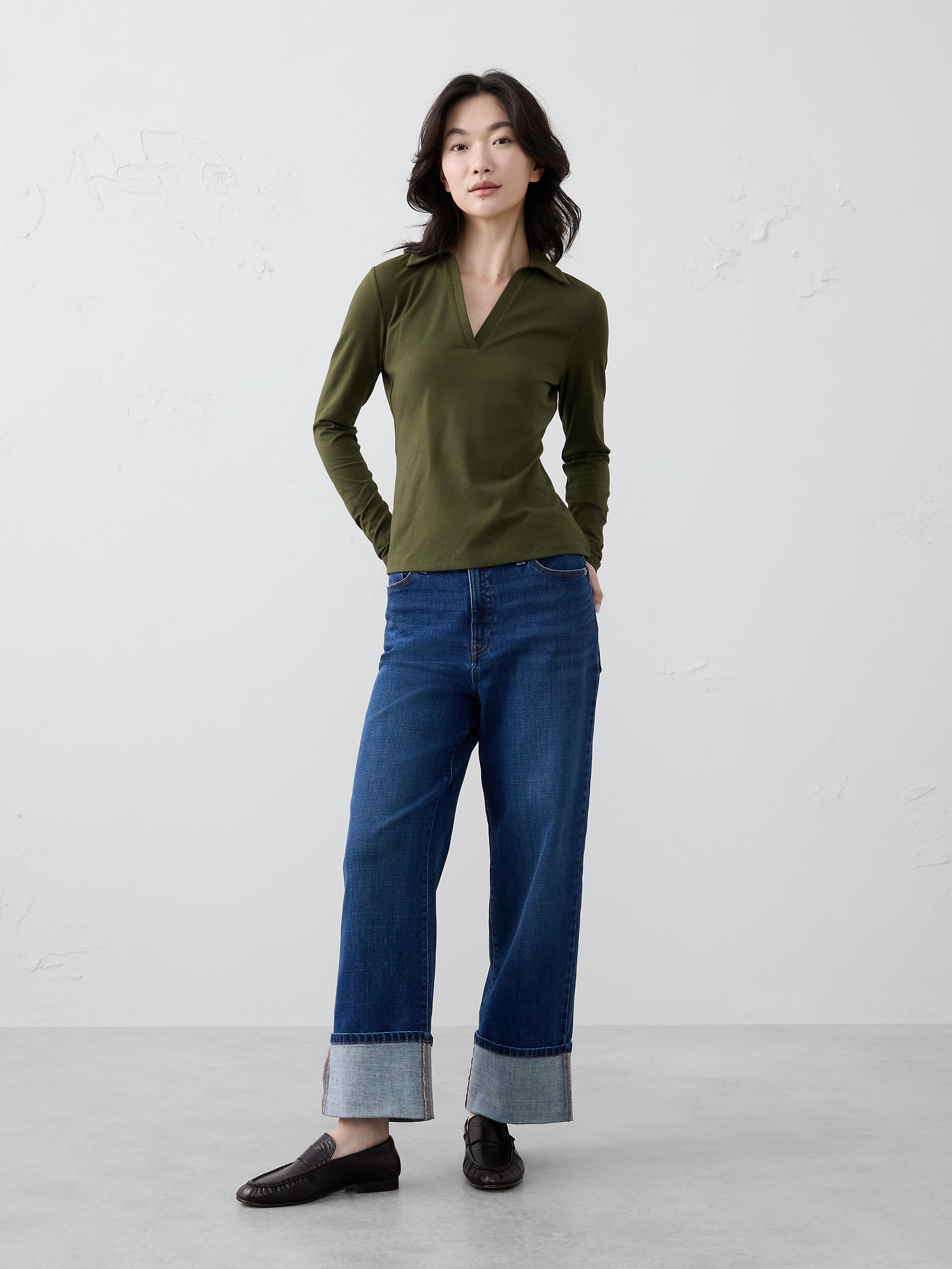 Image number 1 showing, SOFT STRETCH POLO