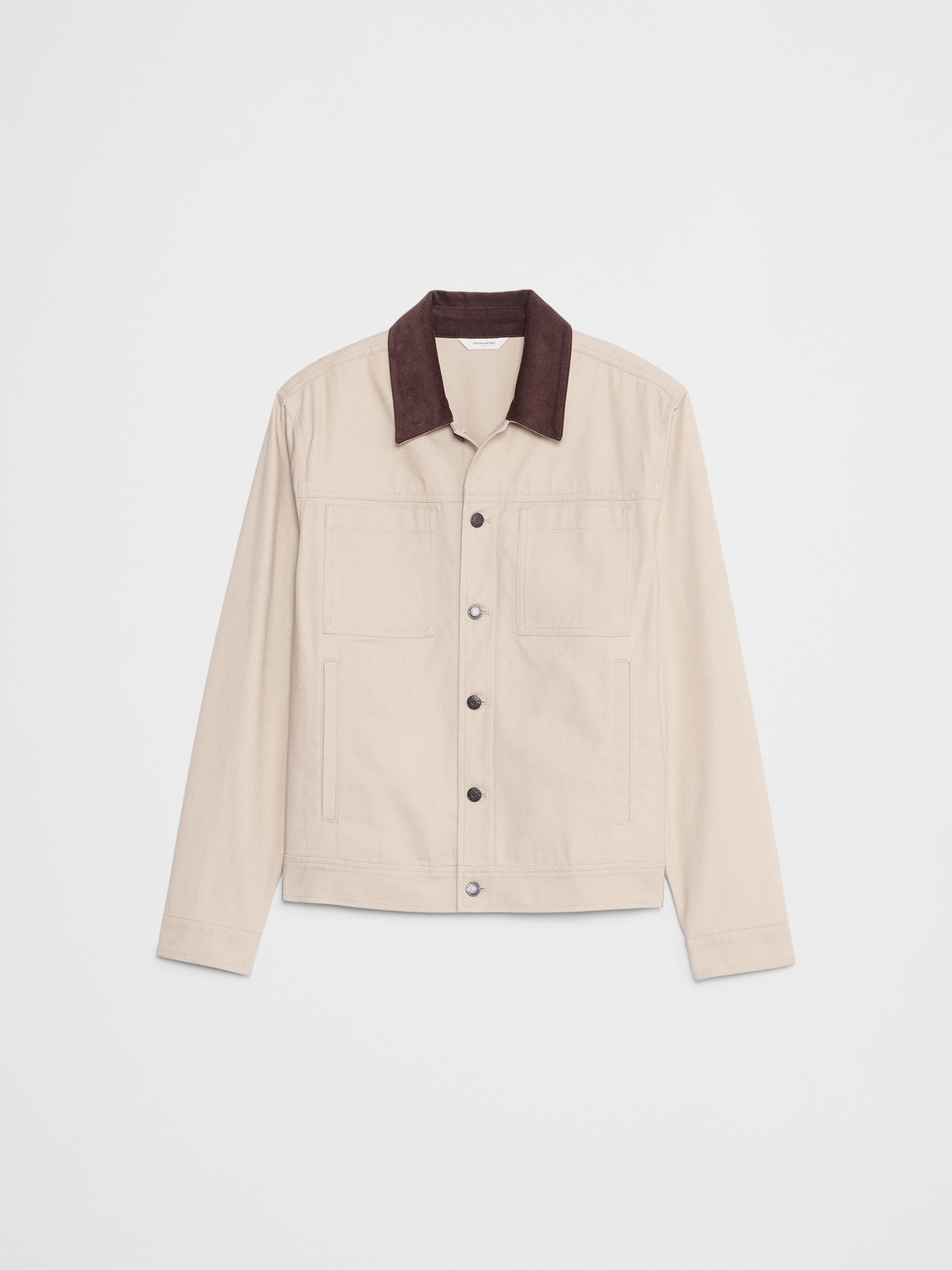 Image number 4 showing, Canvas Trucker Jacket